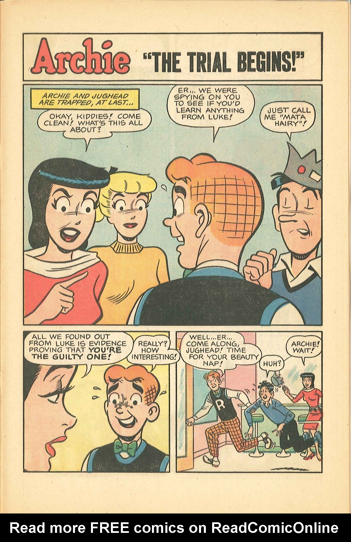 Read online Life With Archie (1958) comic -  Issue #18 - 21