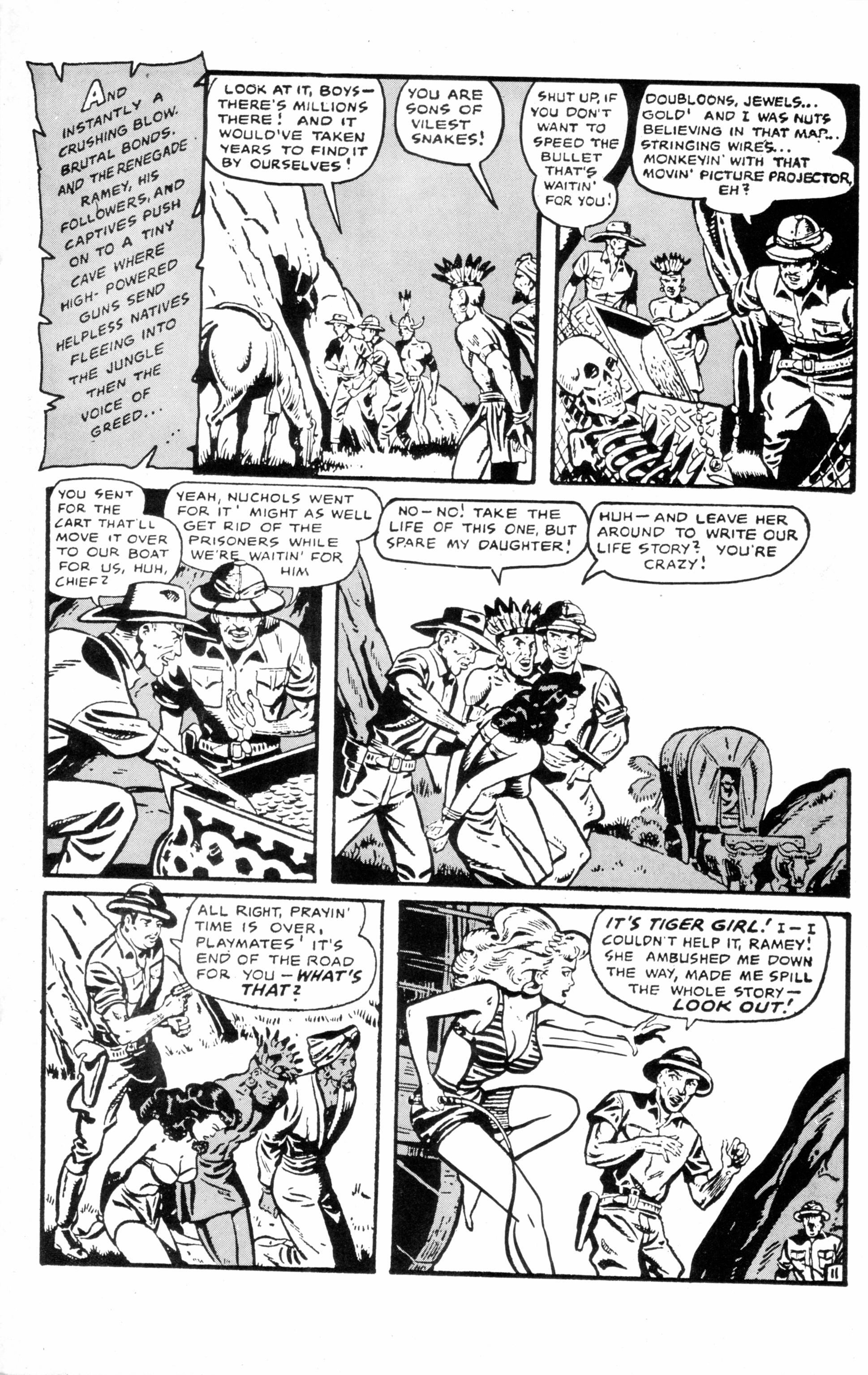 Read online Jungle Girls (1988) comic -  Issue #3 - 33