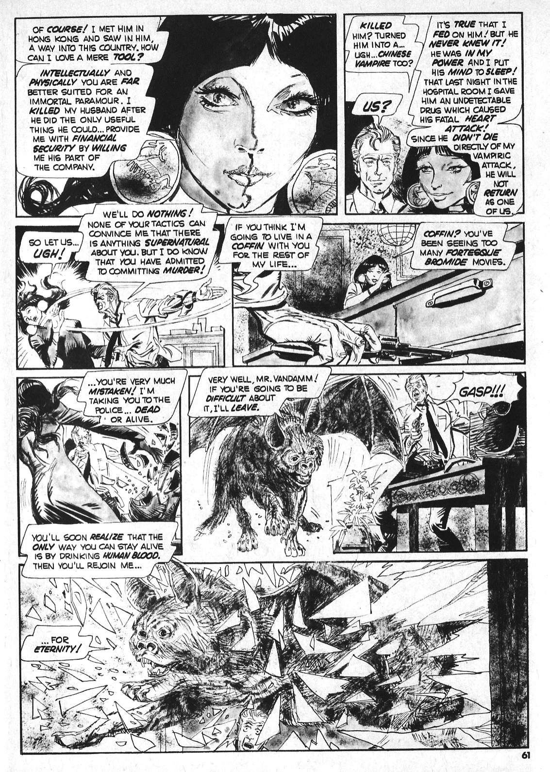 Read online Vampirella (1969) comic -  Issue #33 - 61