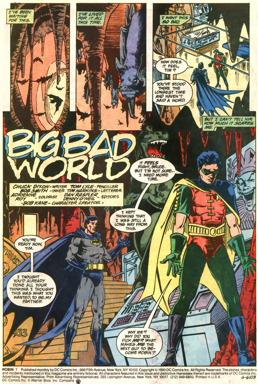 Read online Robin (1991) comic -  Issue #1 - 4