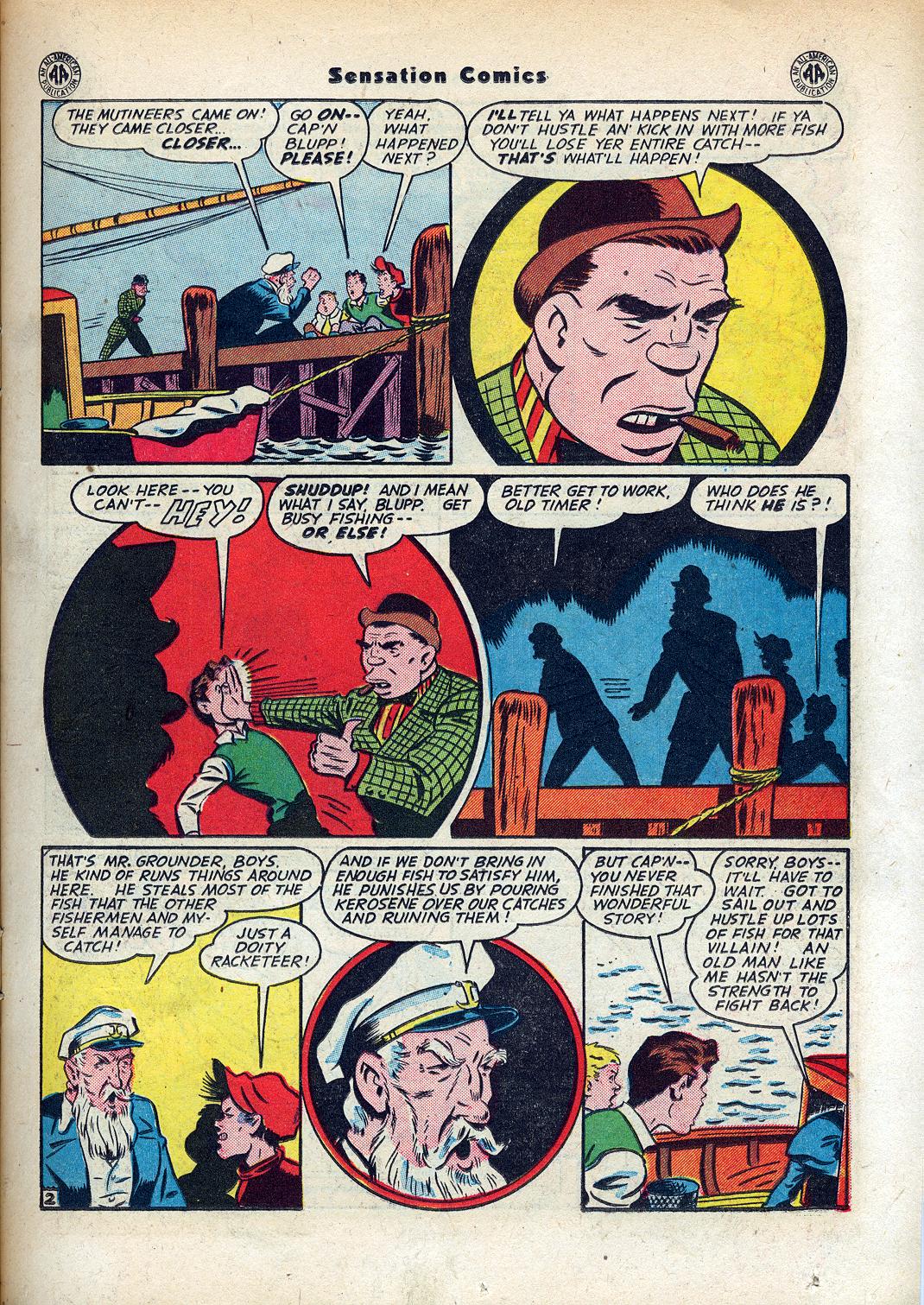 Read online Sensation (Mystery) Comics comic -  Issue #45 - 17