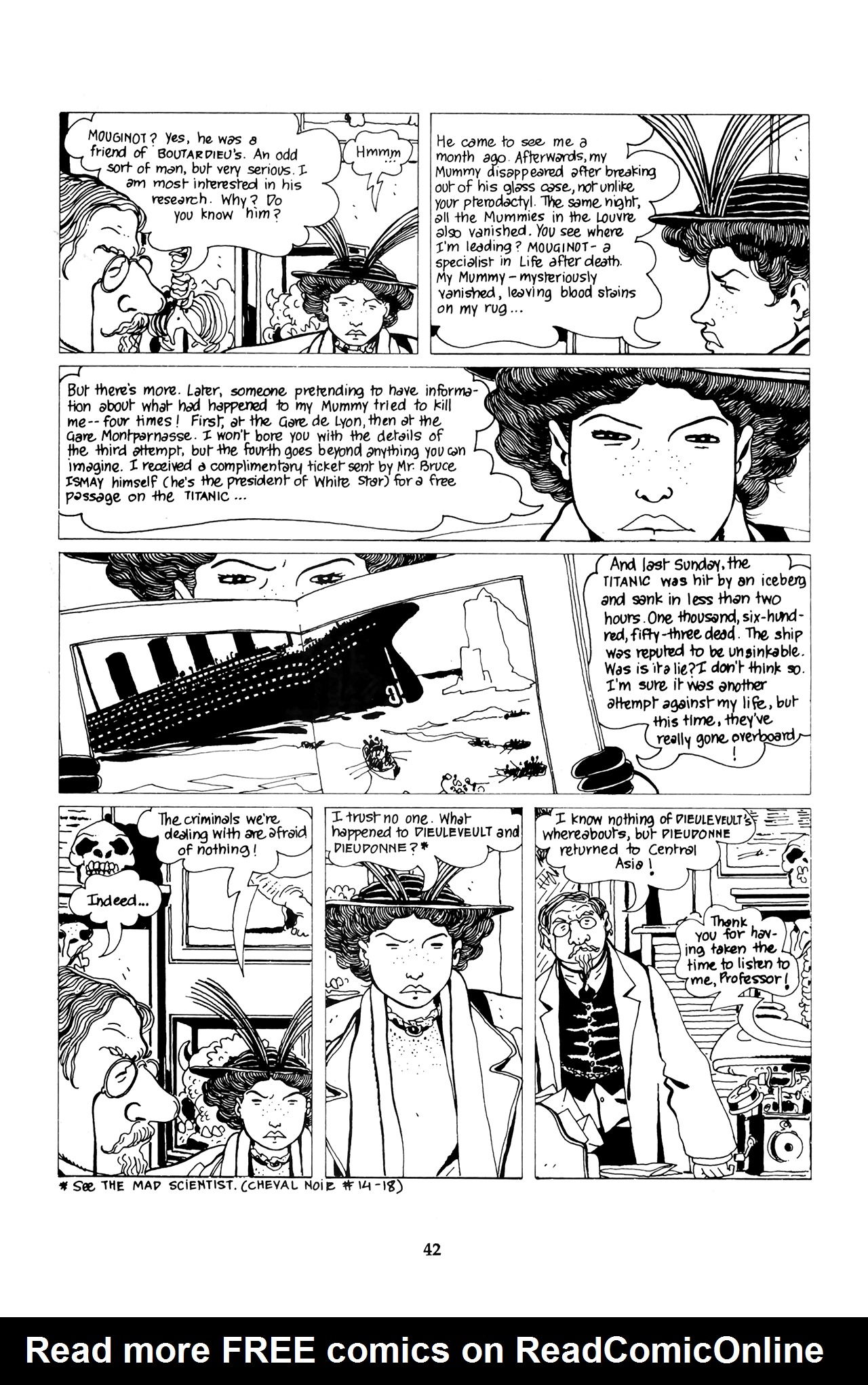 Read online Cheval Noir comic -  Issue #21 - 44
