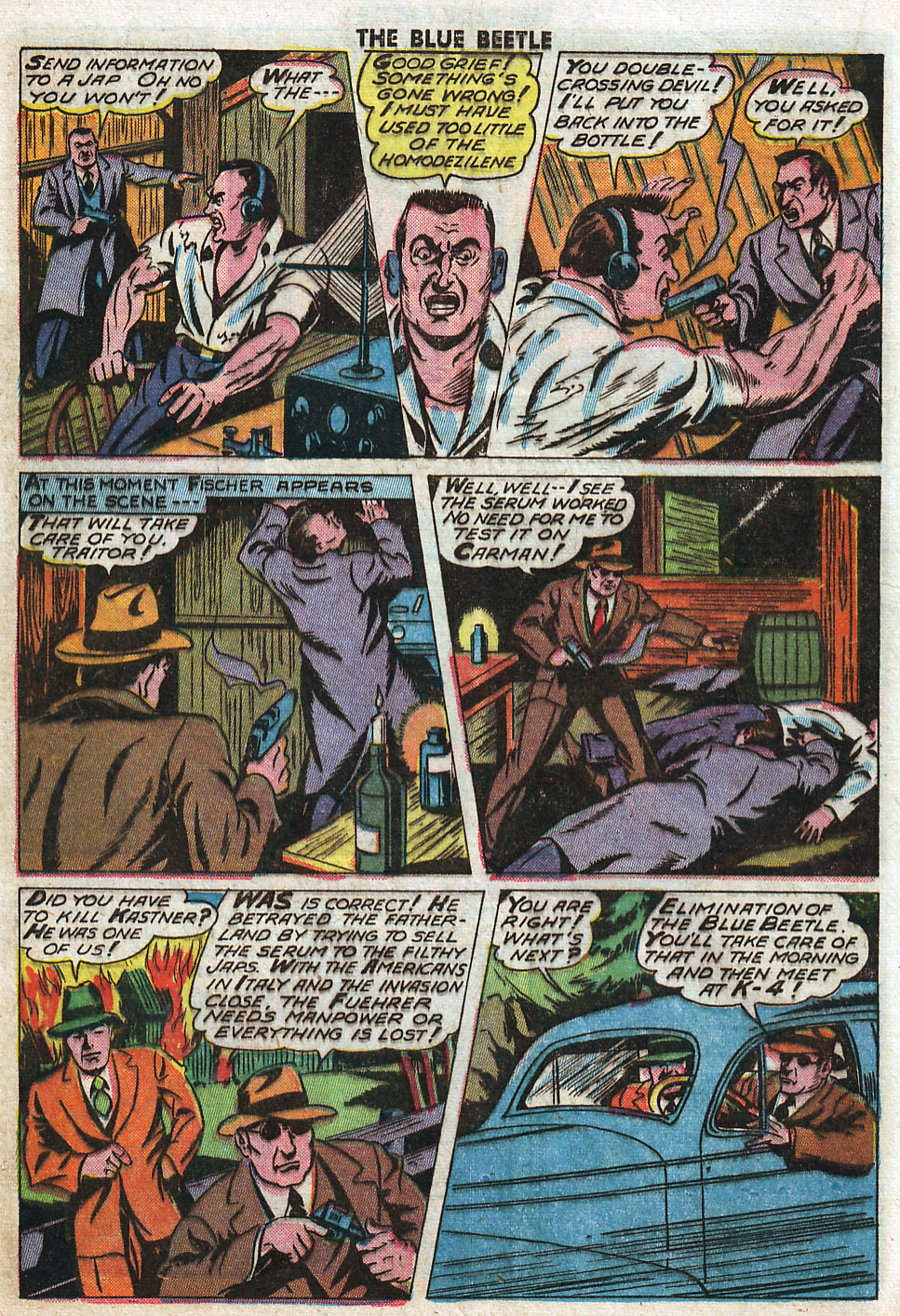 Read online The Blue Beetle comic -  Issue #33 - 22