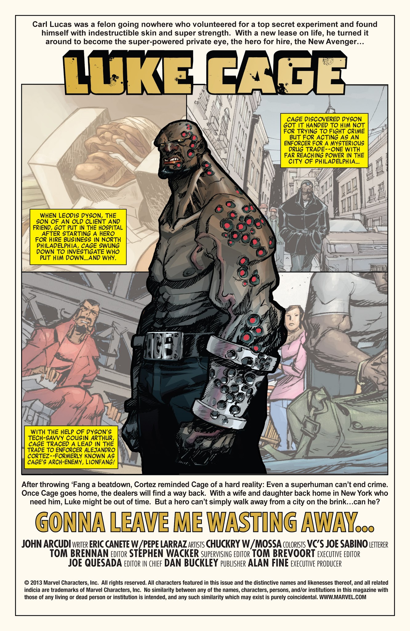 Read online New Avengers: Luke Cage comic -  Issue # TPB - 53