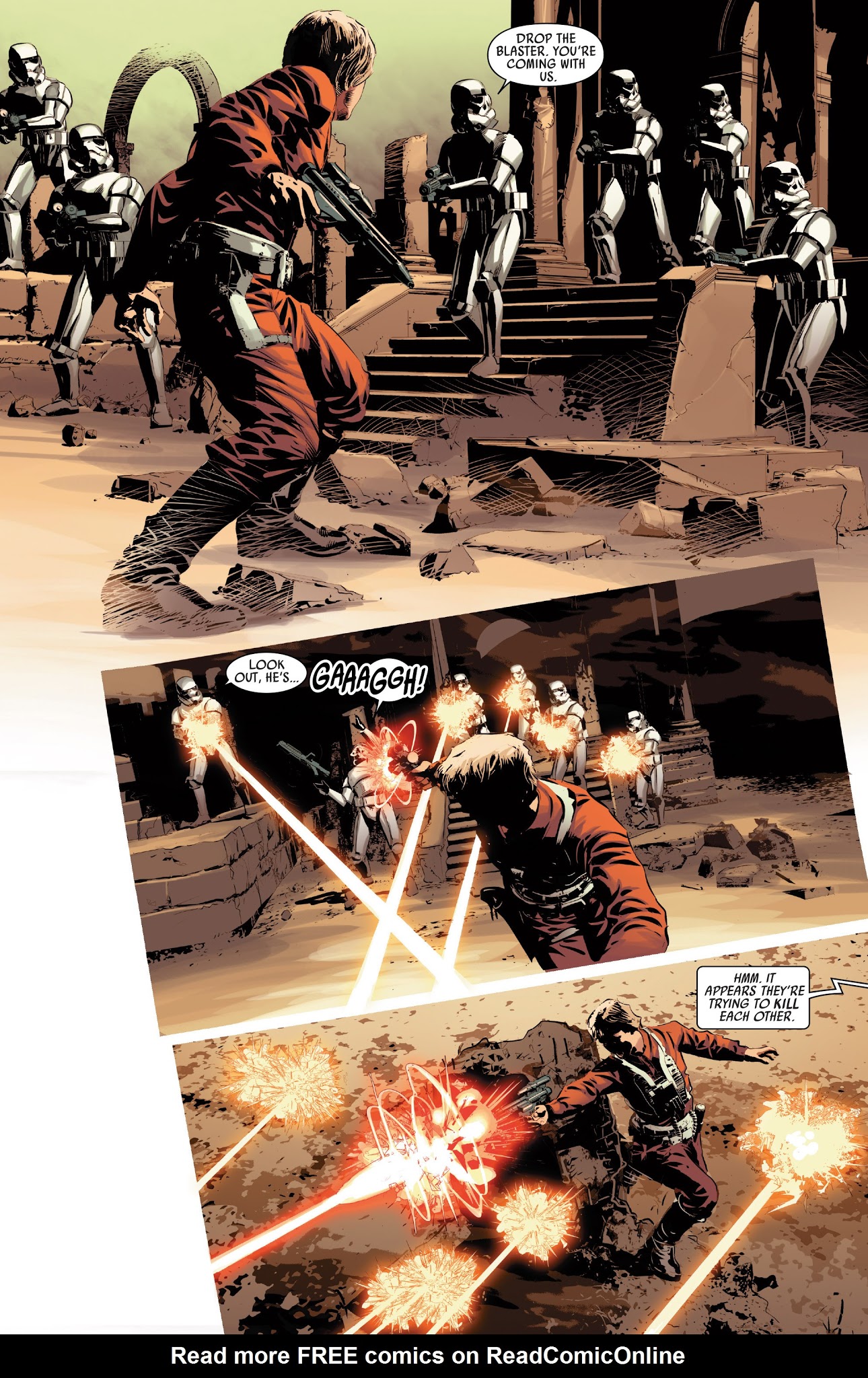 Read online Star Wars: Vader Down comic -  Issue # TPB - 113