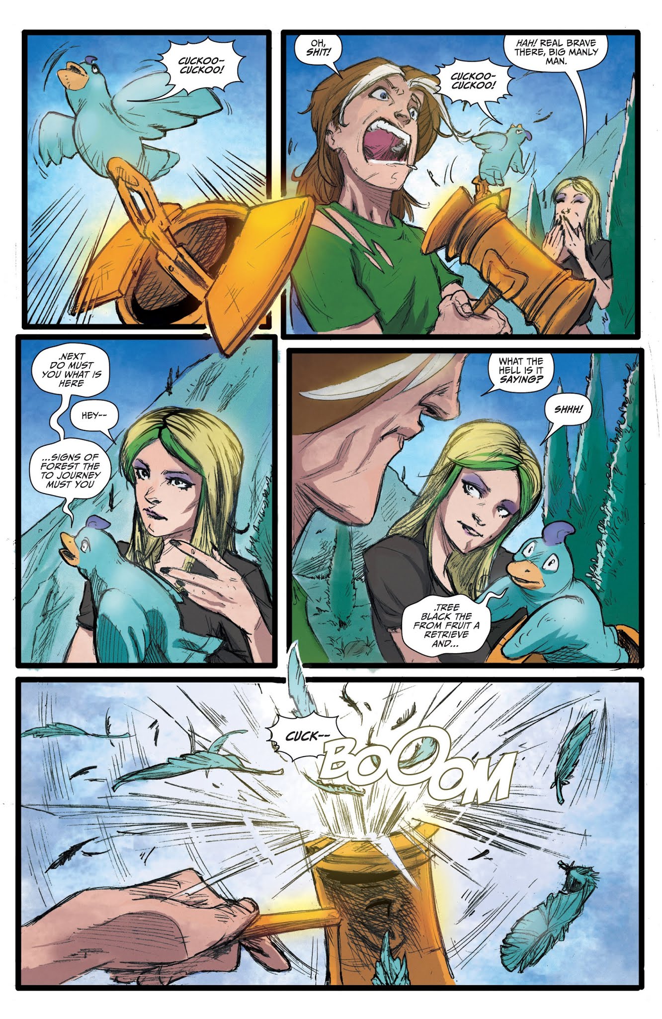 Read online Grimm Fairy Tales presents Wonderland: Through the Looking Glass comic -  Issue #2 - 21