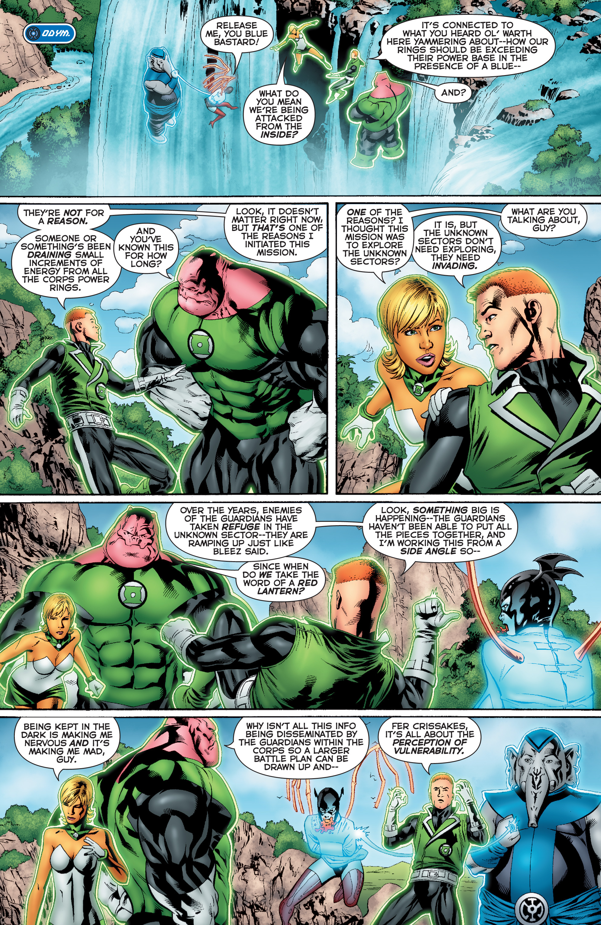 Read online Green Lantern: Emerald Warriors comic -  Issue #3 - 18