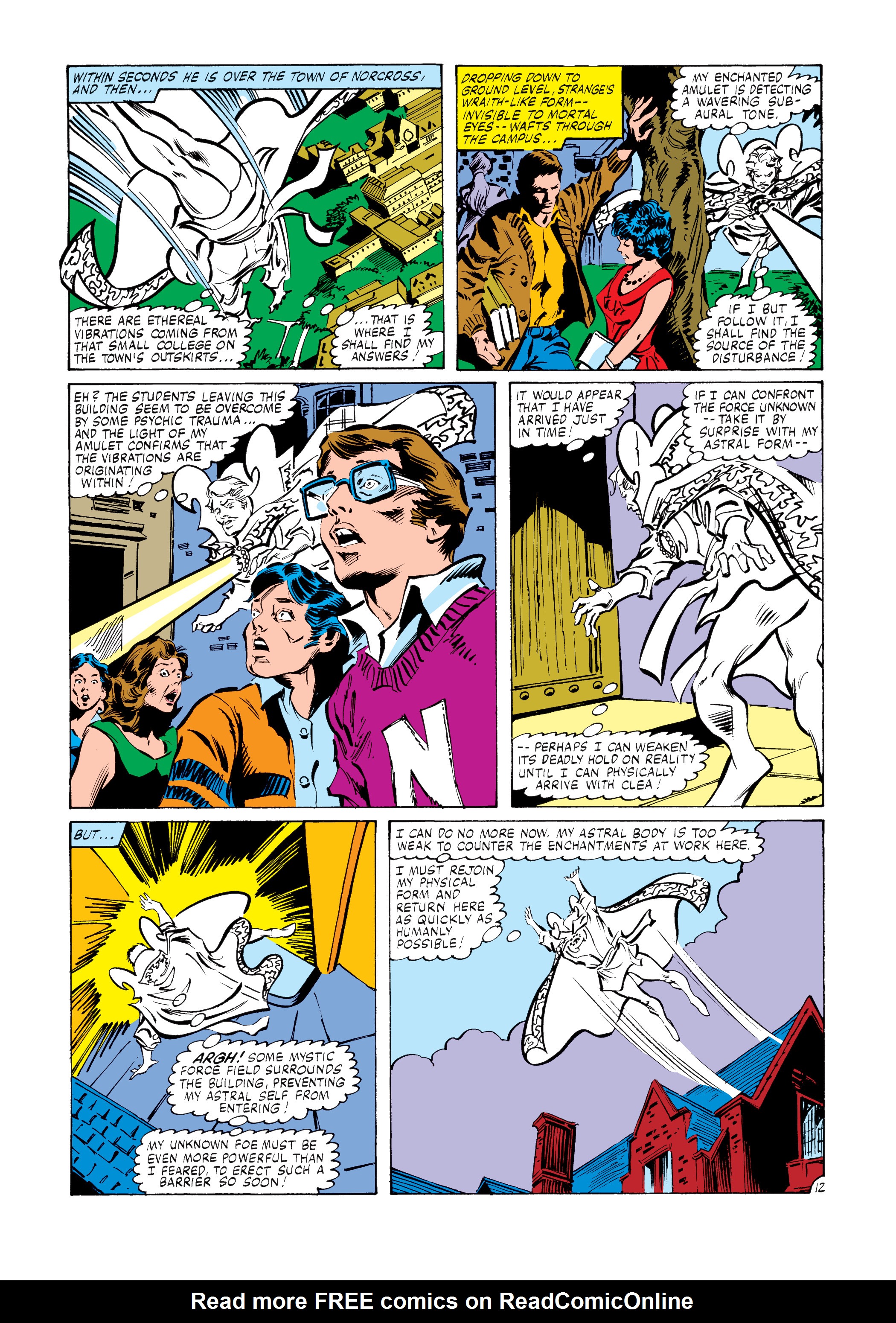 Read online Marvel Masterworks: Doctor Strange comic -  Issue # TPB 9 (Part 1) - 23