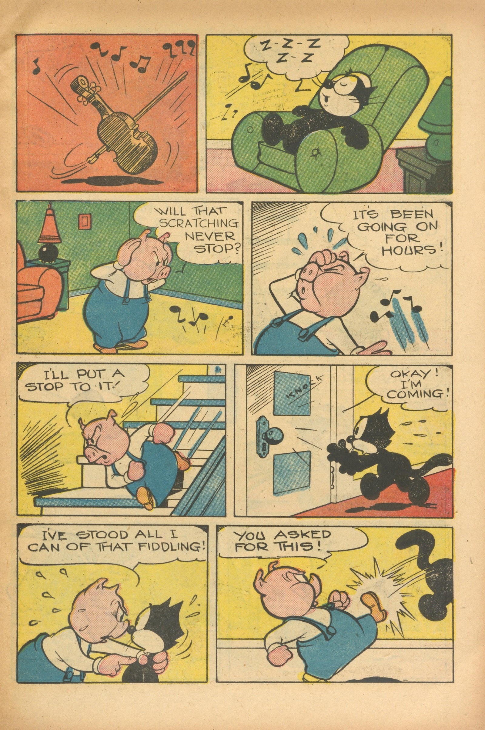 Read online Felix the Cat (1951) comic -  Issue #21 - 23