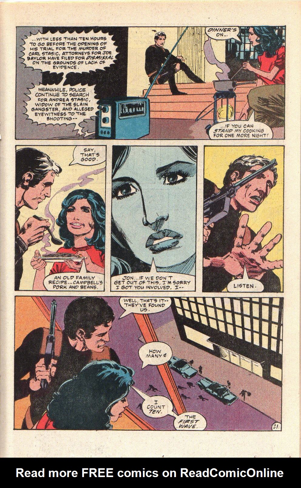 Read online Jon Sable, Freelance comic -  Issue #7 - 23