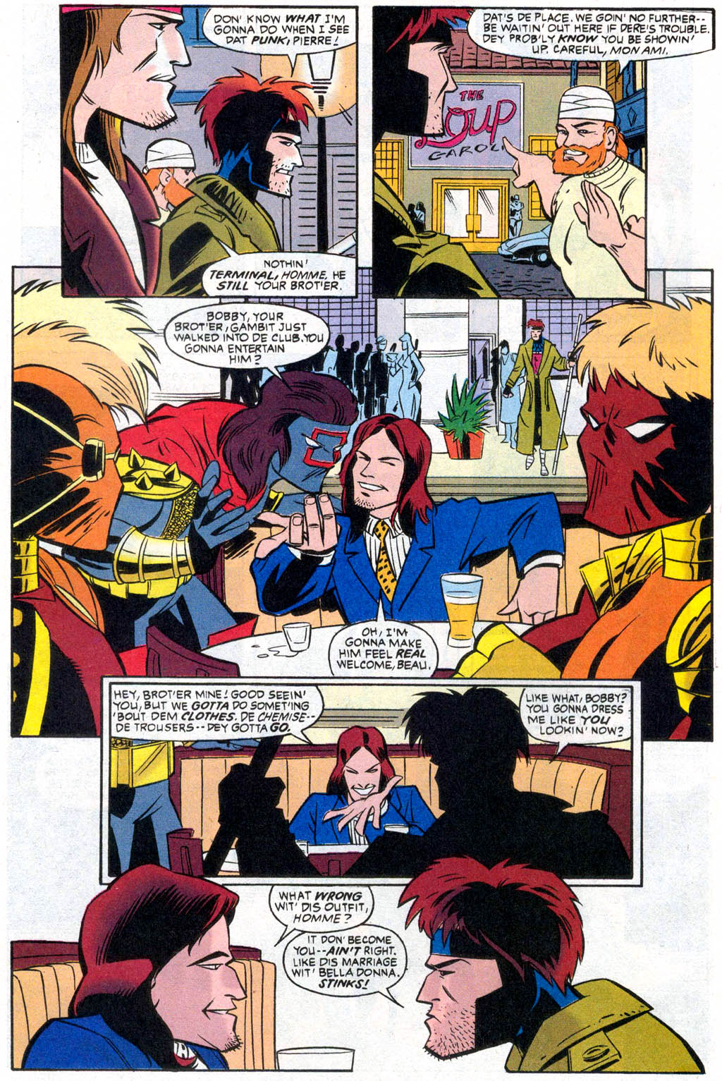 Read online The Adventures of the X-Men comic -  Issue #8 - 9