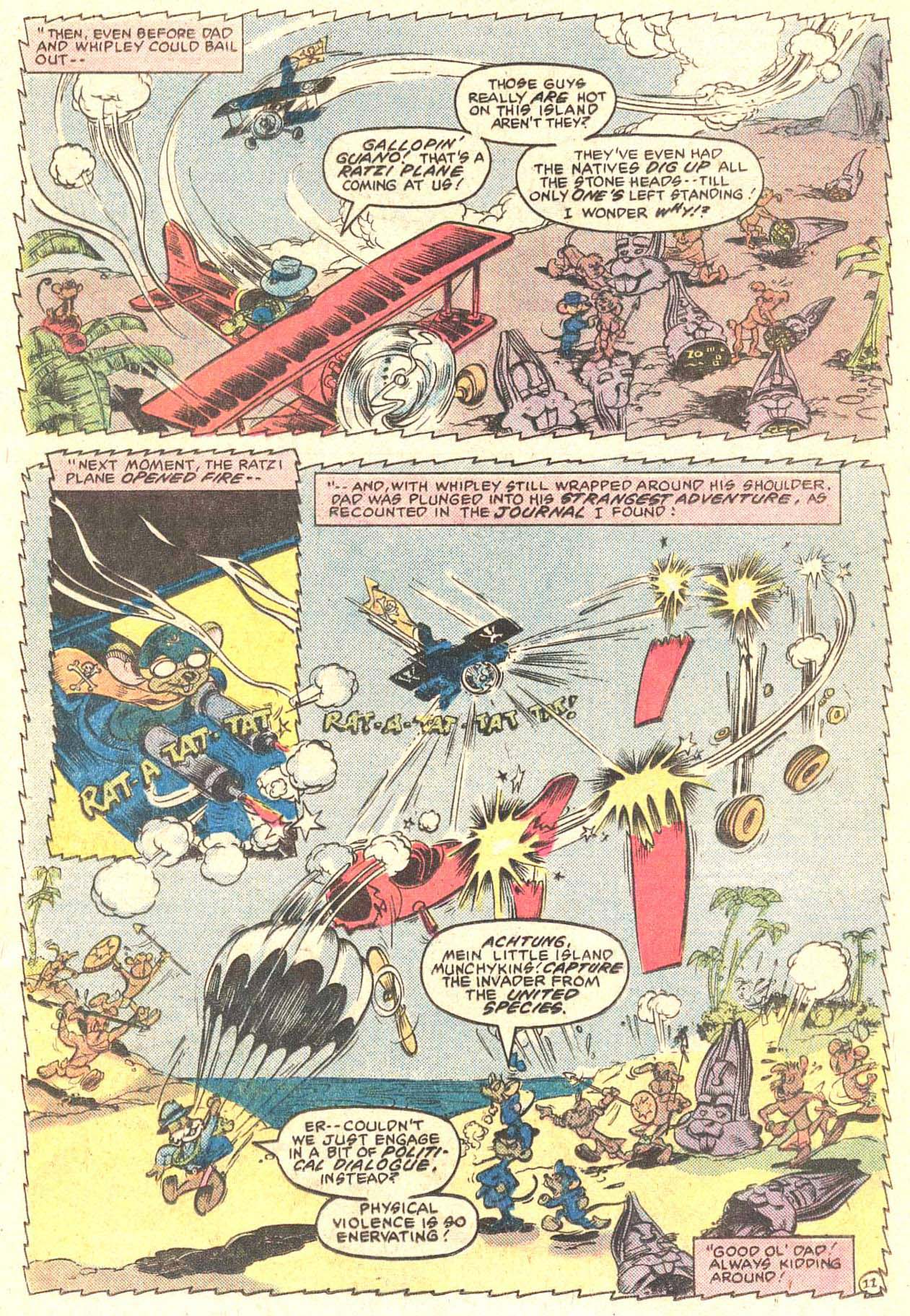 Read online Captain Carrot and His Amazing Zoo Crew! comic -  Issue #5 - 12