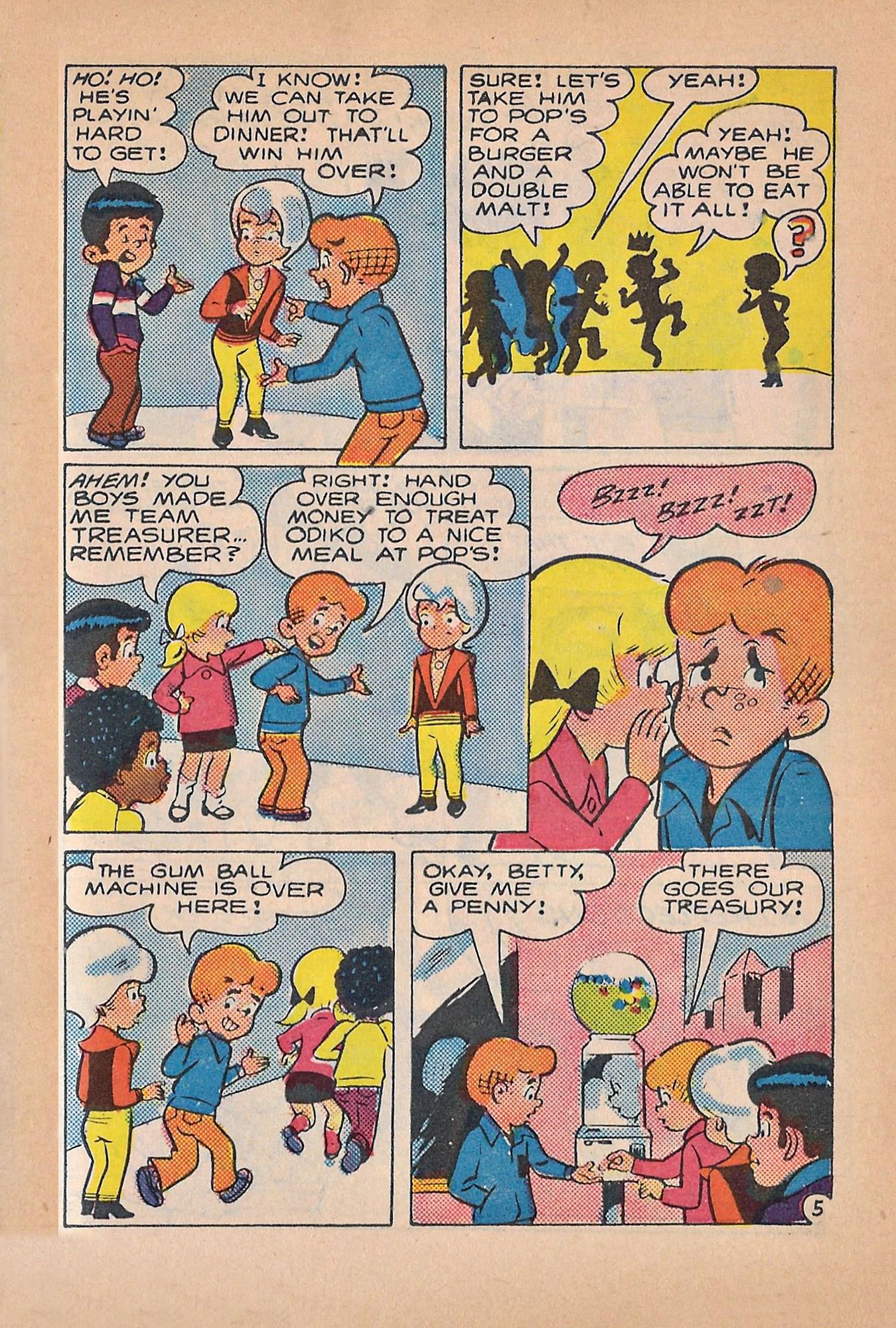 Read online Little Archie Comics Digest Magazine comic -  Issue #36 - 41