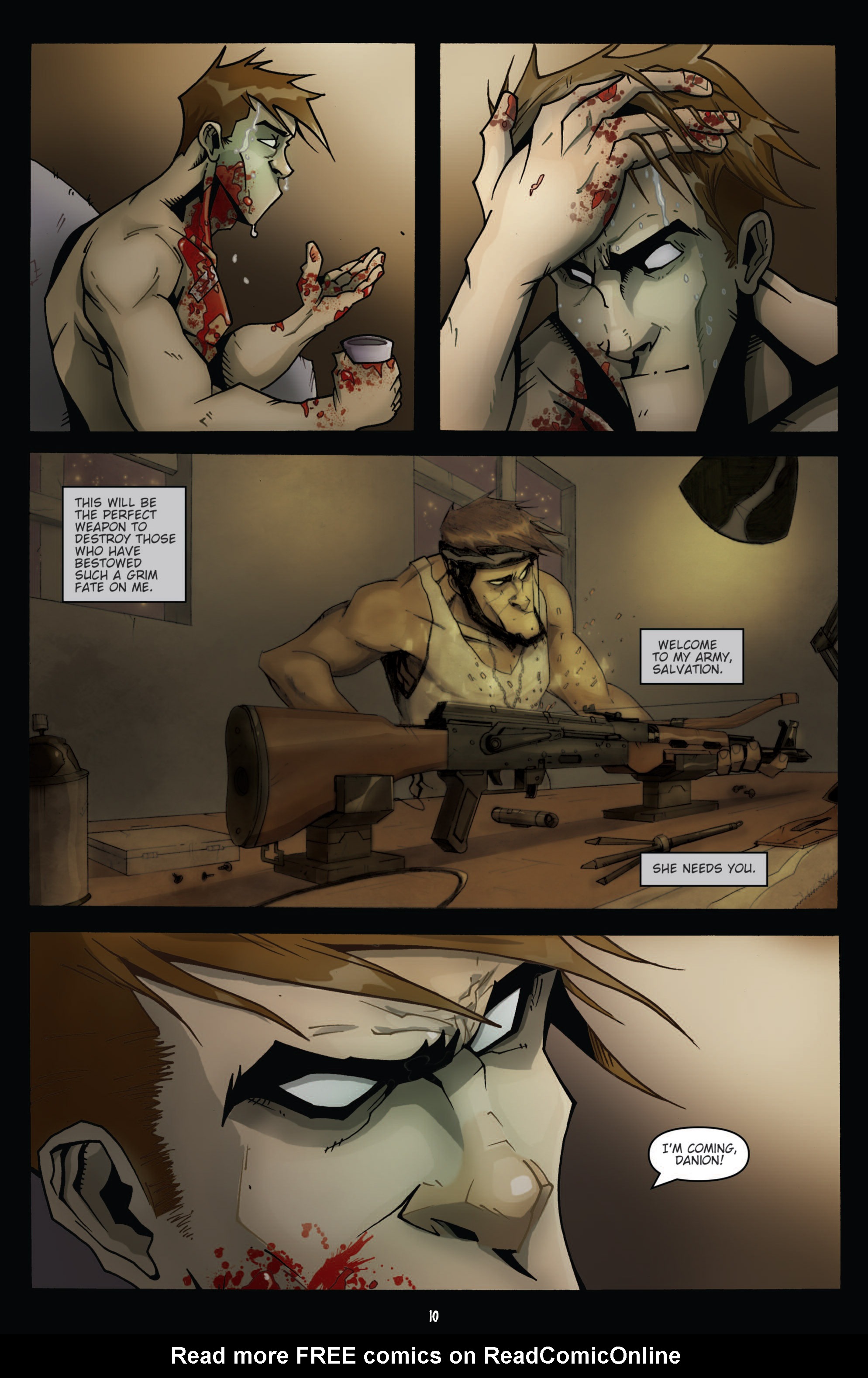 Read online Vitriol the Hunter comic -  Issue #5 - 12