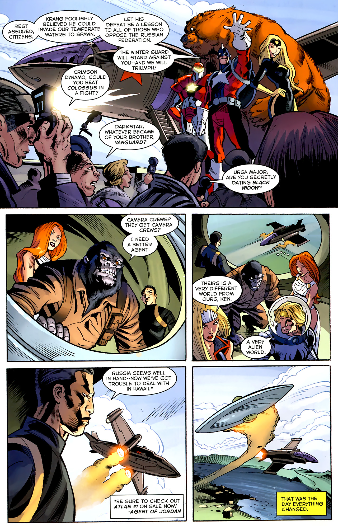 Read online Darkstar & The Winter Guard comic -  Issue #1 - 9