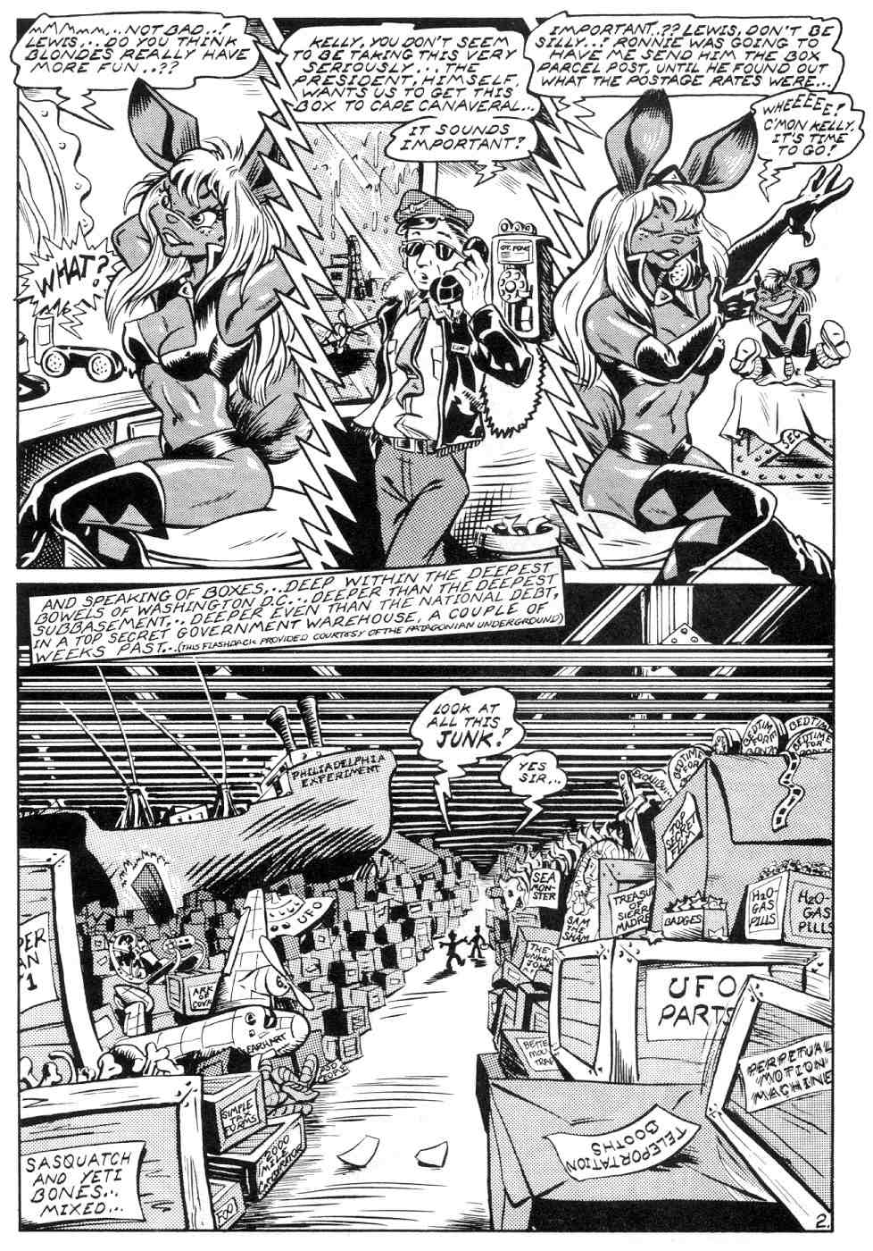 Read online Army  Surplus Komikz Featuring: Cutey Bunny comic -  Issue #5 - 4