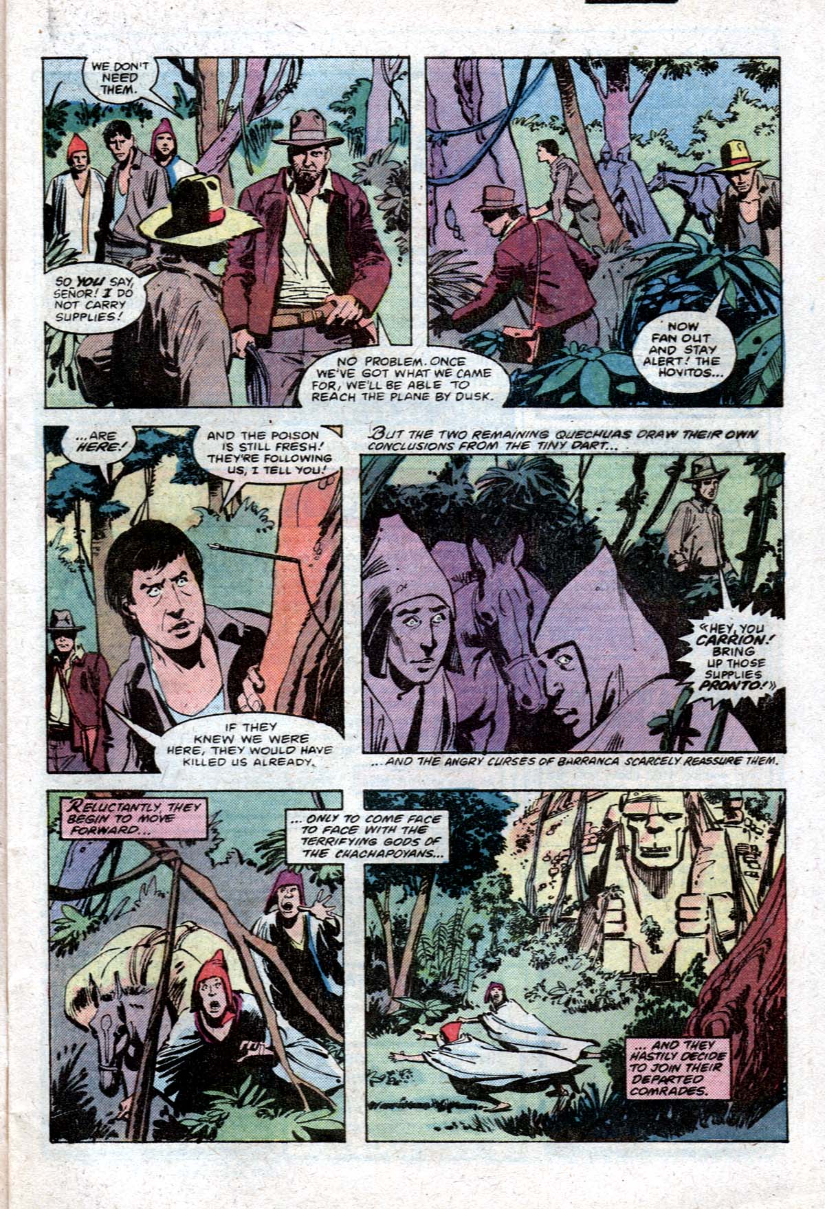 Read online Raiders of the Lost Ark comic -  Issue #1 - 4