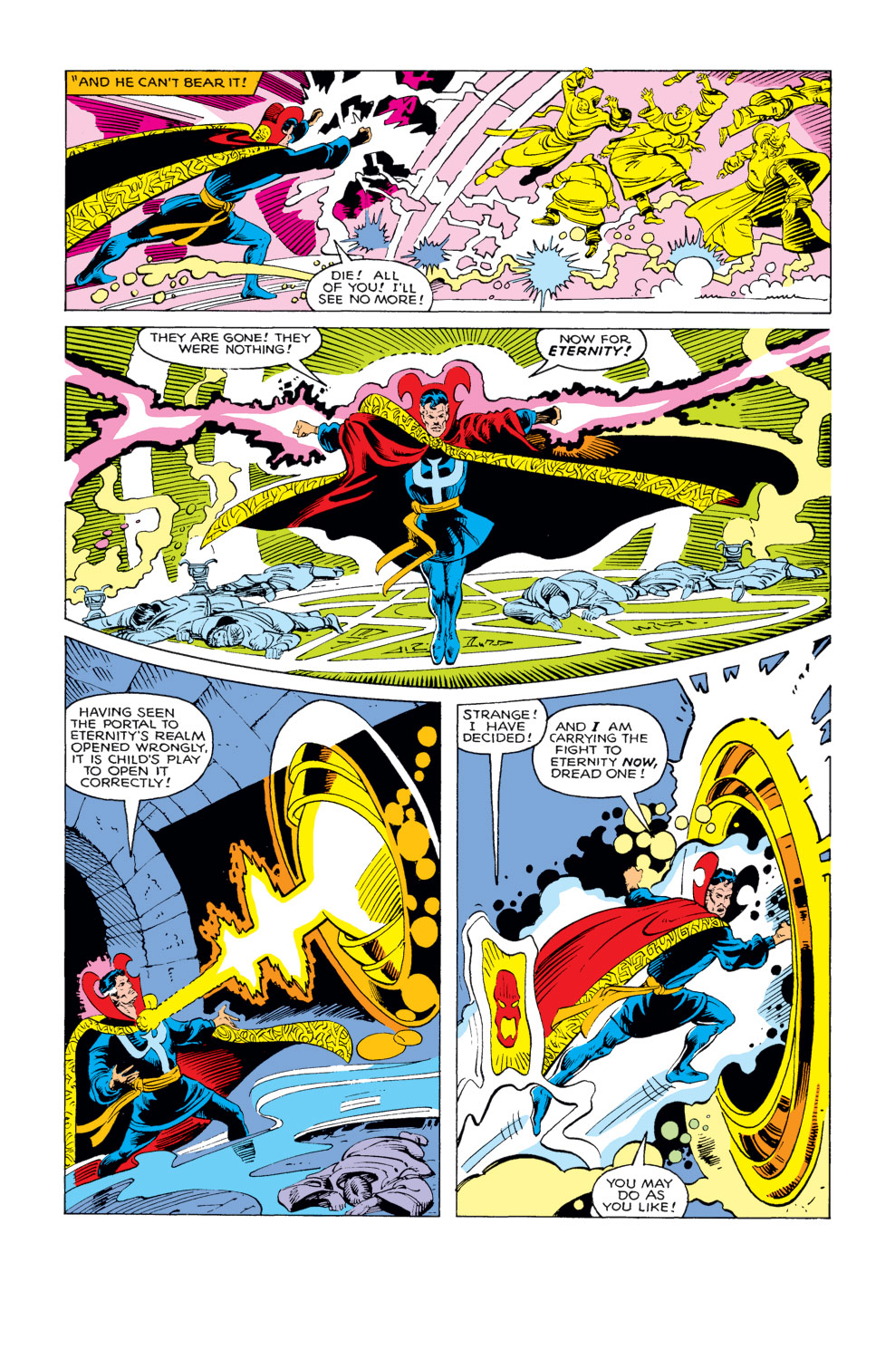 Read online What If? (1977) comic -  Issue #18 - Dr. Strange were a disciple of Dormammu - 31