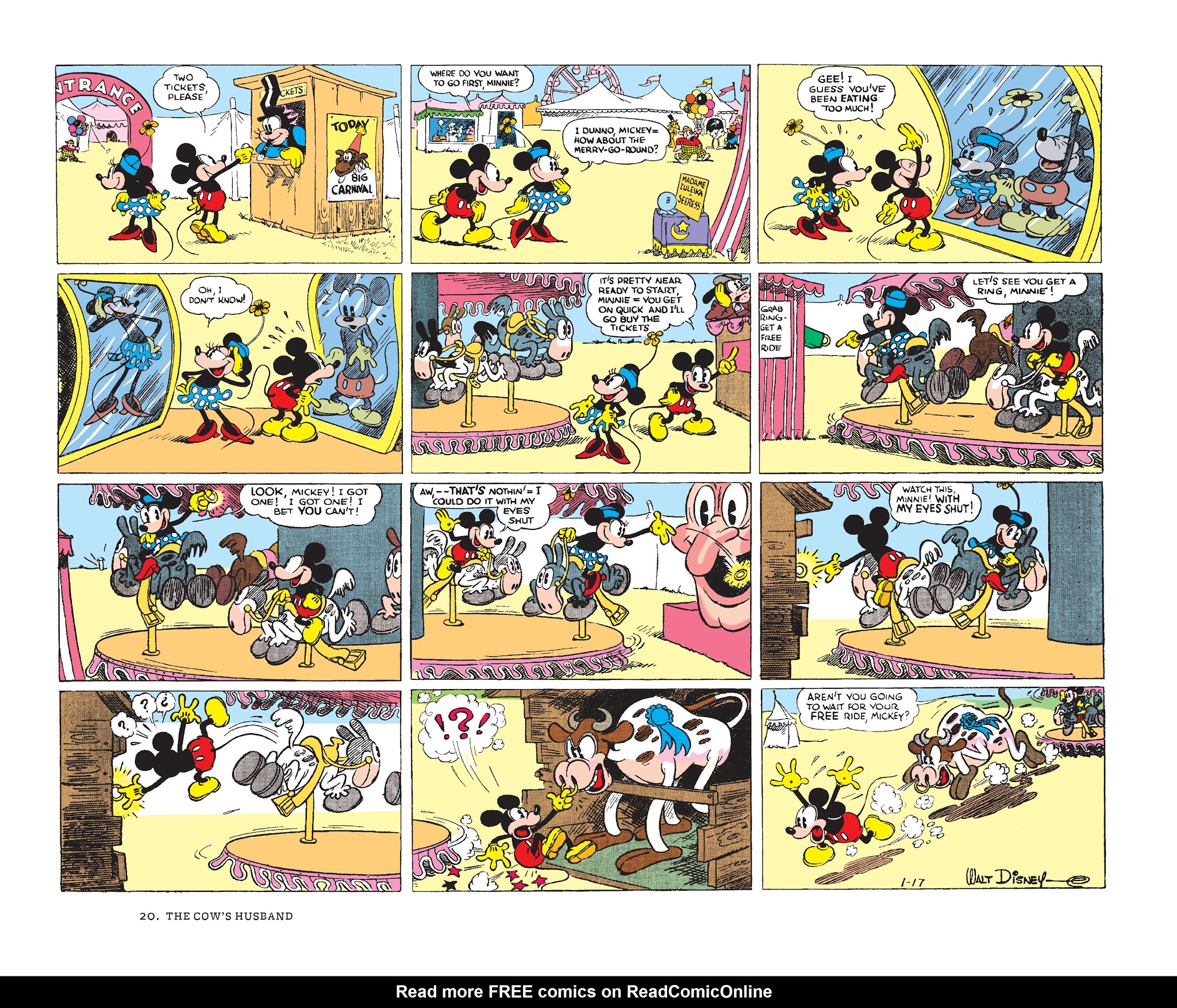 Read online Walt Disney's Mickey Mouse Color Sundays comic -  Issue # TPB 1 (Part 1) - 20