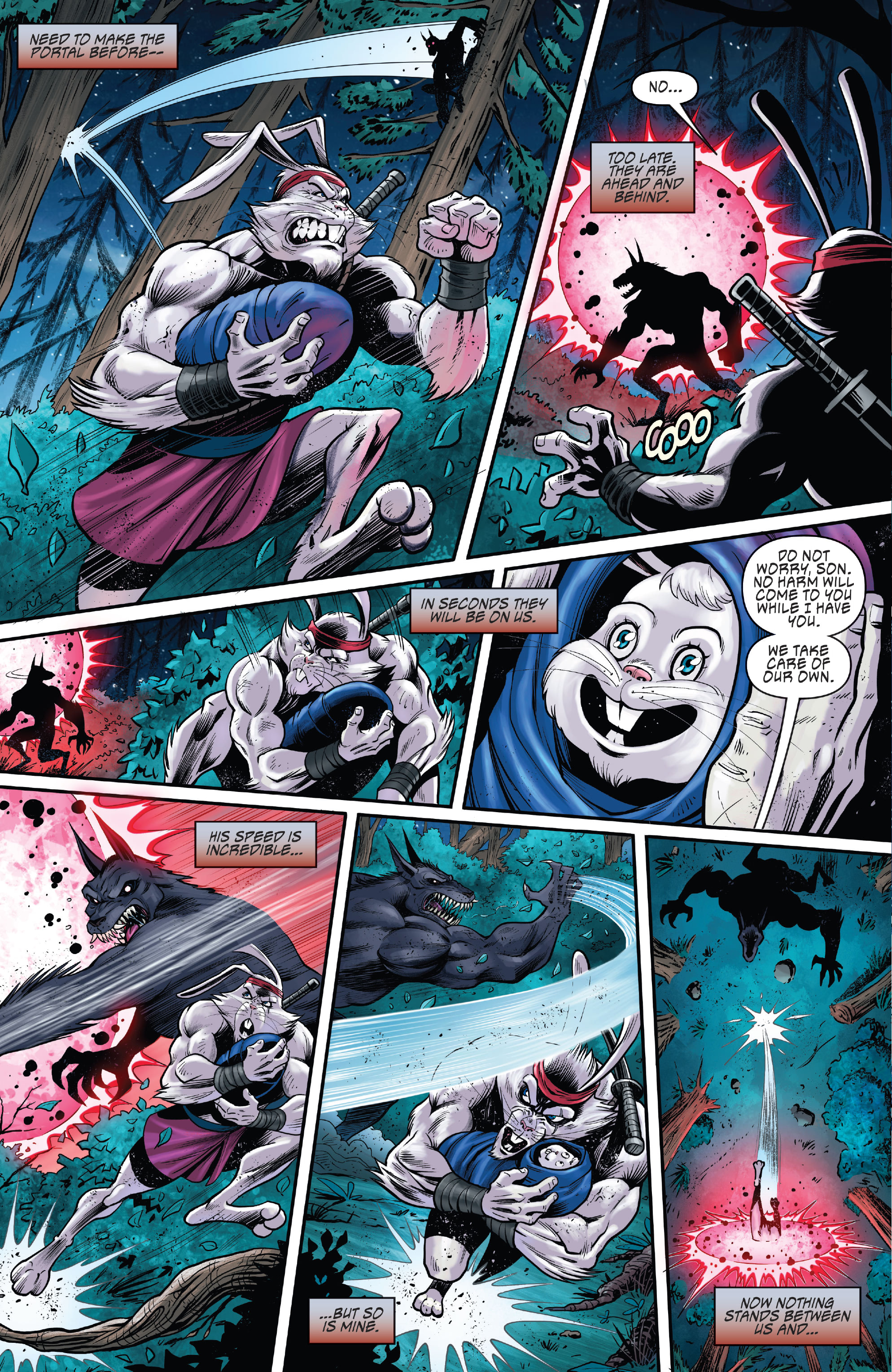 Read online Man Goat & the Bunnyman: Green Eggs & Blam comic -  Issue #1 - 4