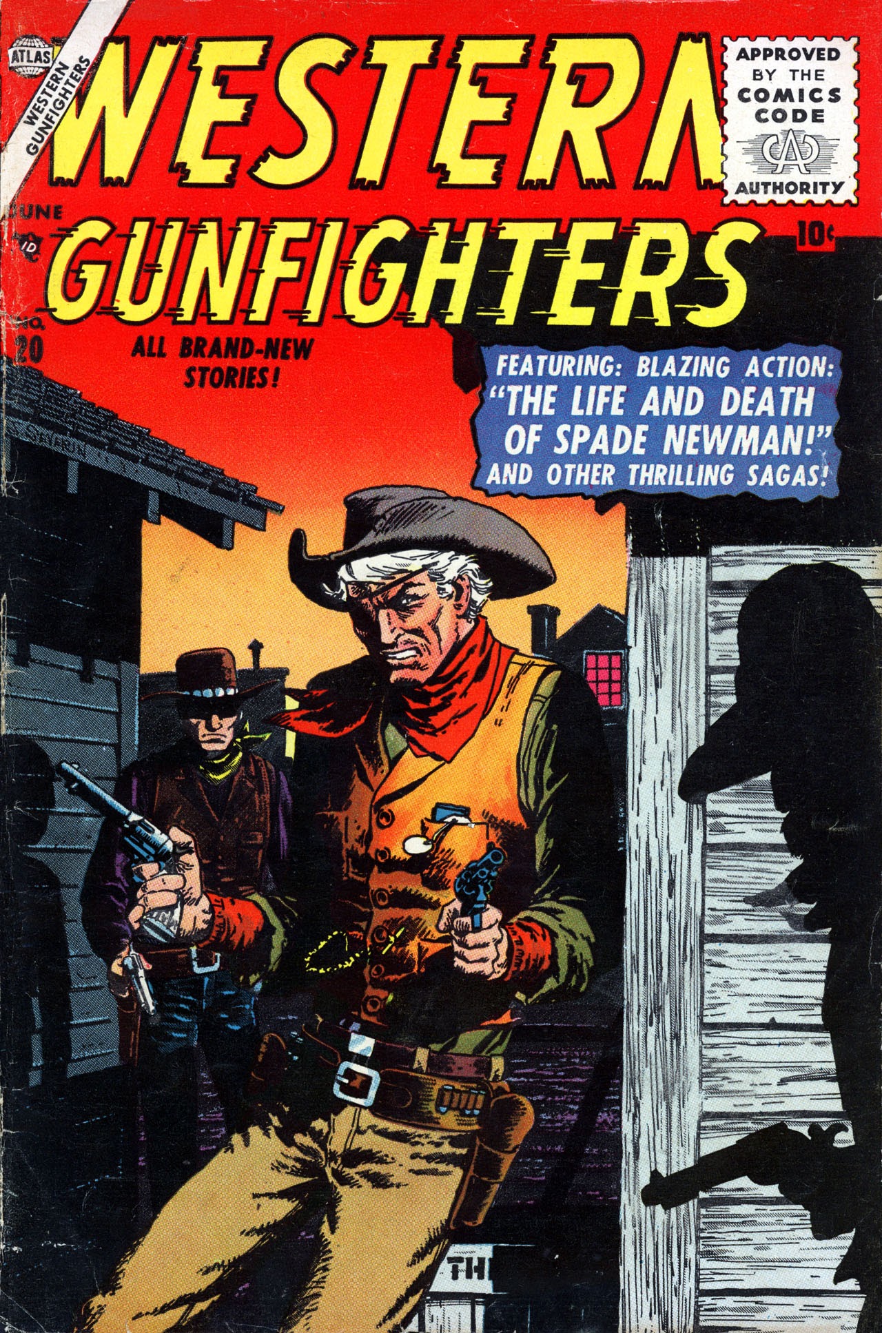 Read online Western Gunfighters (1956) comic -  Issue #20 - 1