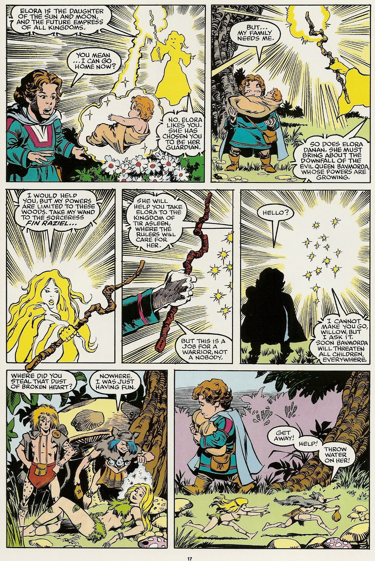 Read online Marvel Graphic Novel comic -  Issue #36 - Willow - 21