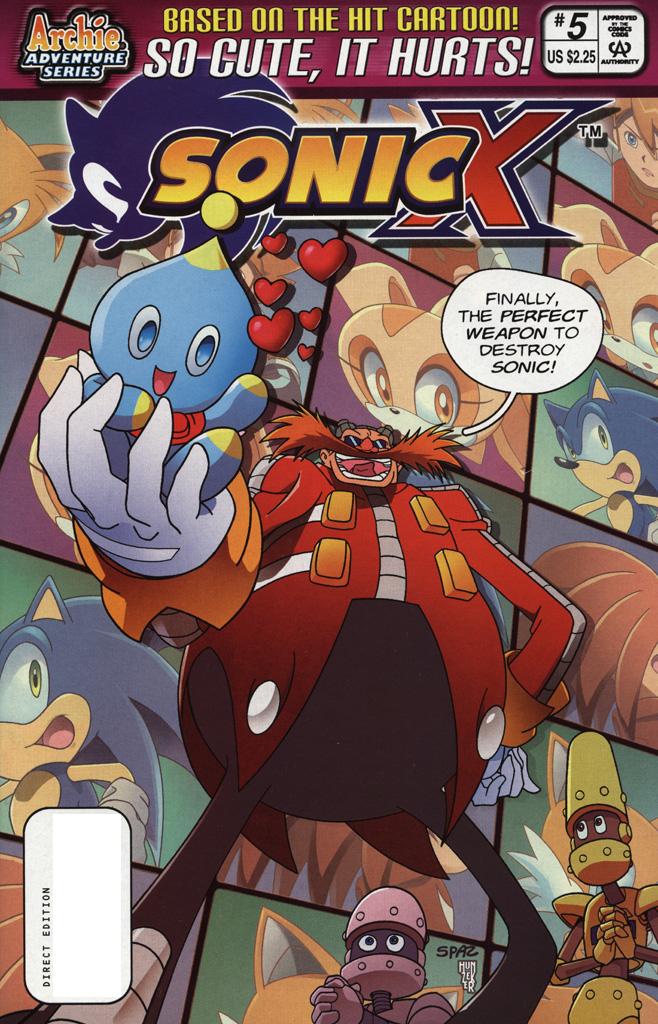 Read online Sonic X comic -  Issue #5 - 1