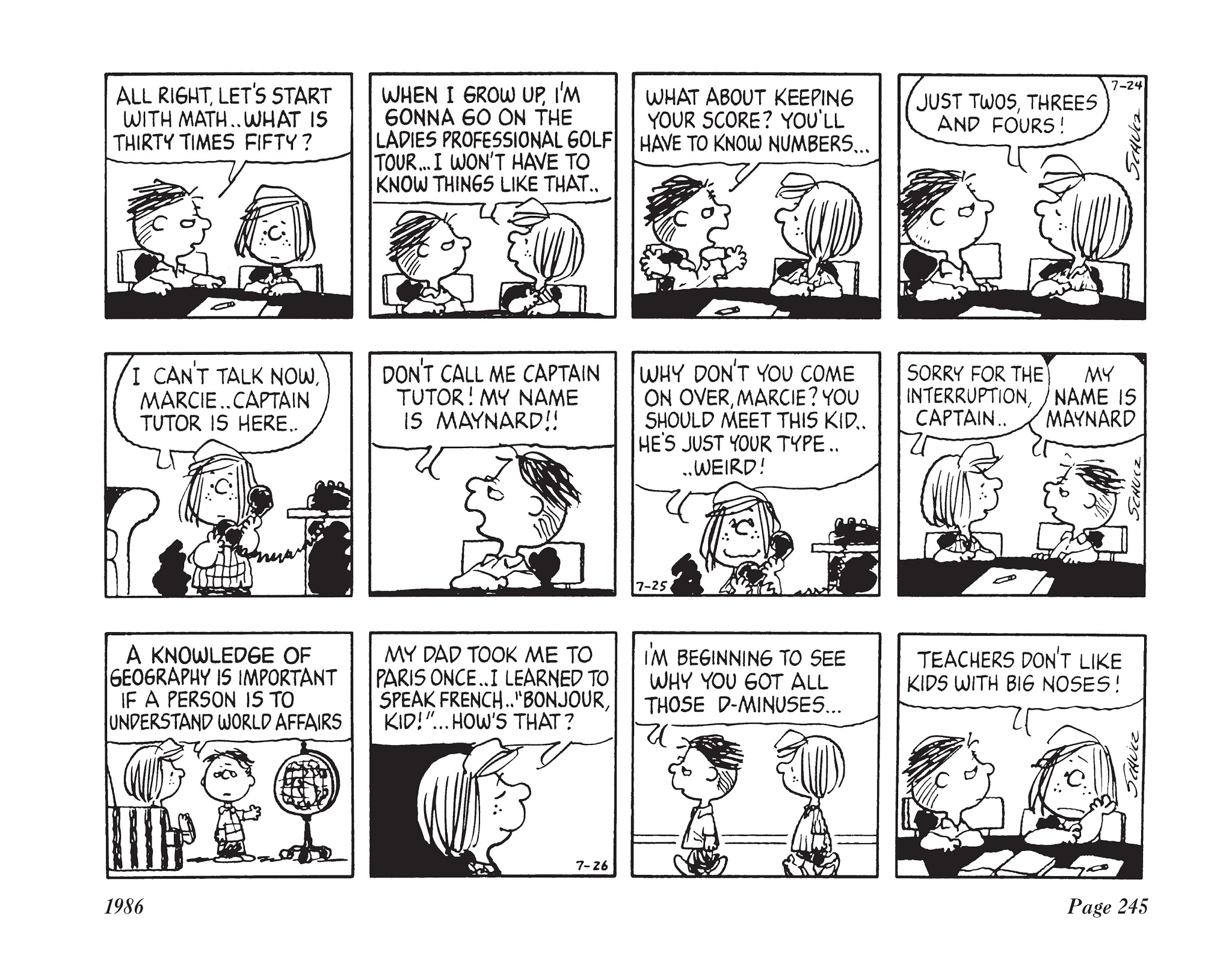Read online The Complete Peanuts comic -  Issue # TPB 18 - 257