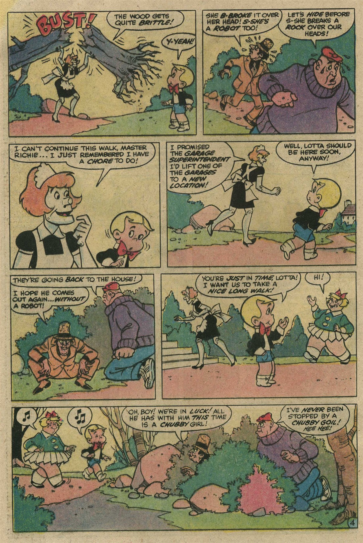 Read online Richie Rich & His Girl Friends comic -  Issue #4 - 24