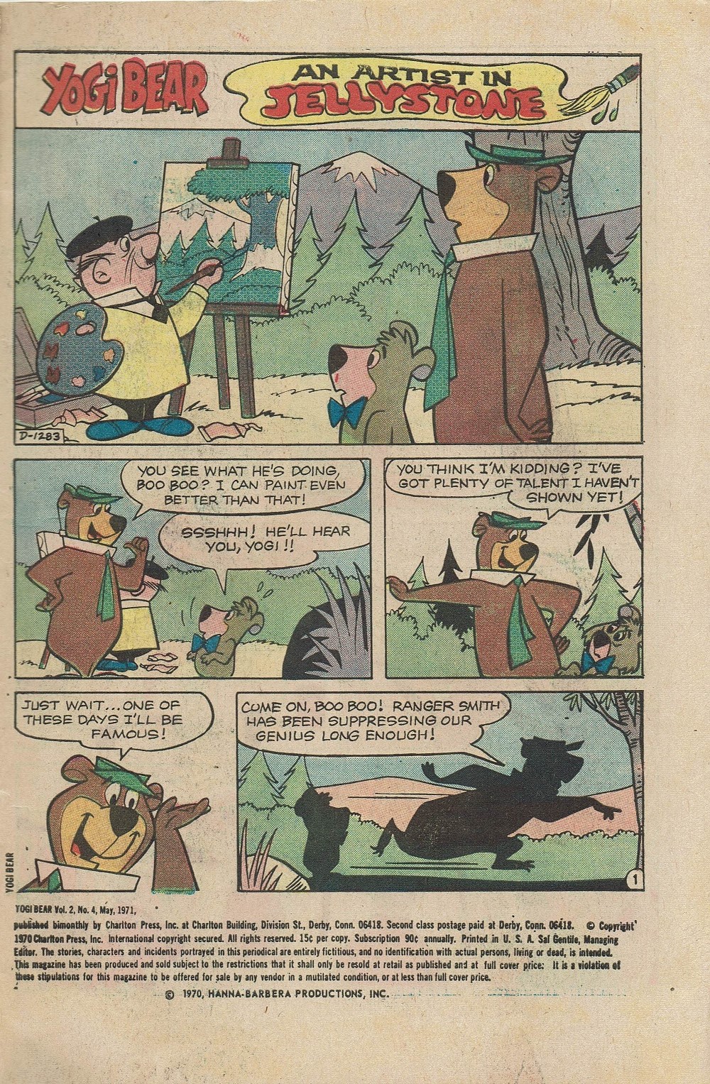 Read online Yogi Bear (1970) comic -  Issue #4 - 3