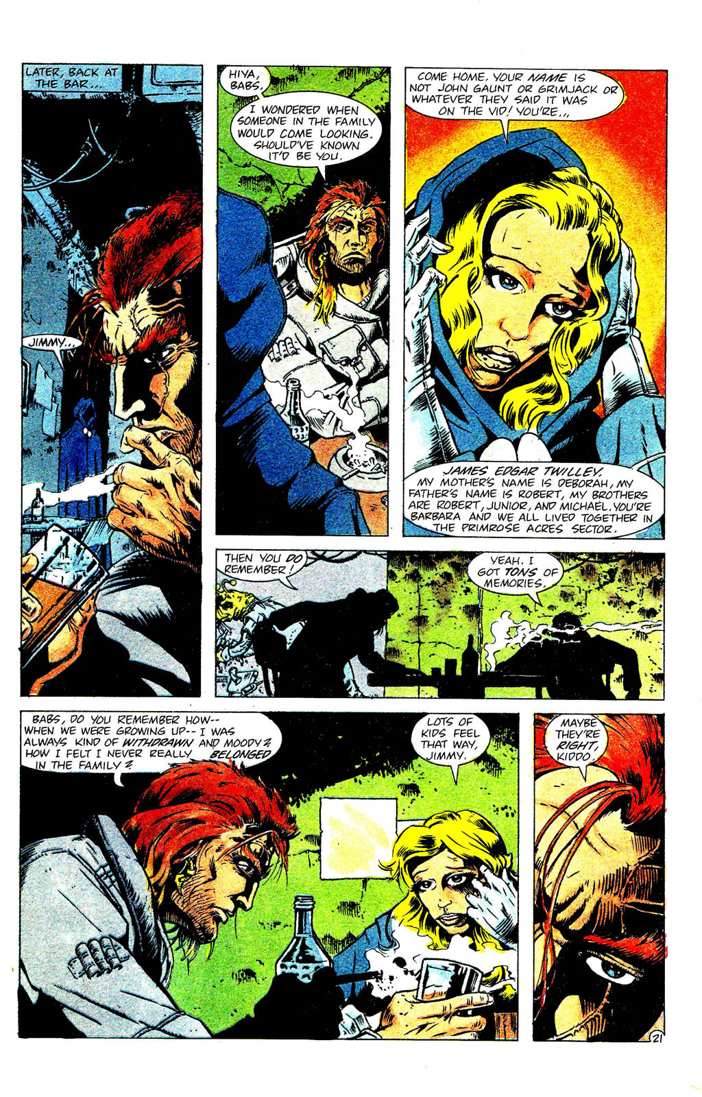 Read online Grimjack comic -  Issue #55 - 27