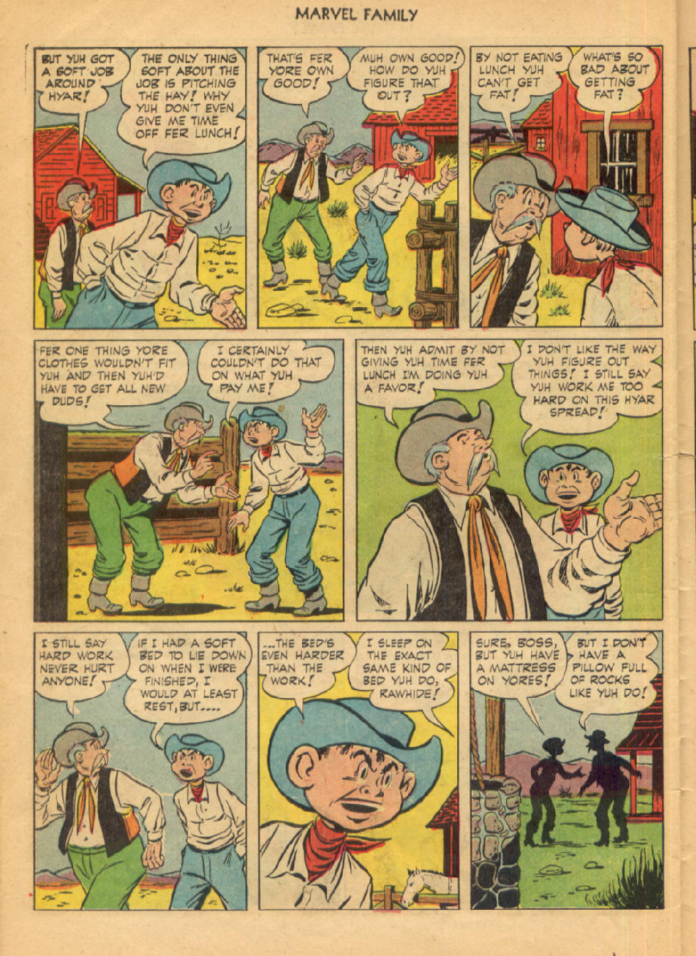 Read online The Marvel Family comic -  Issue #70 - 26
