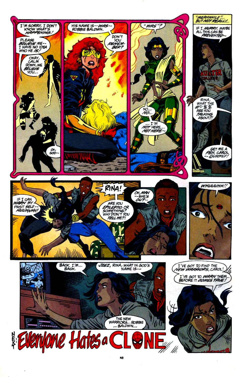 Read online The New Warriors comic -  Issue #60 - 39