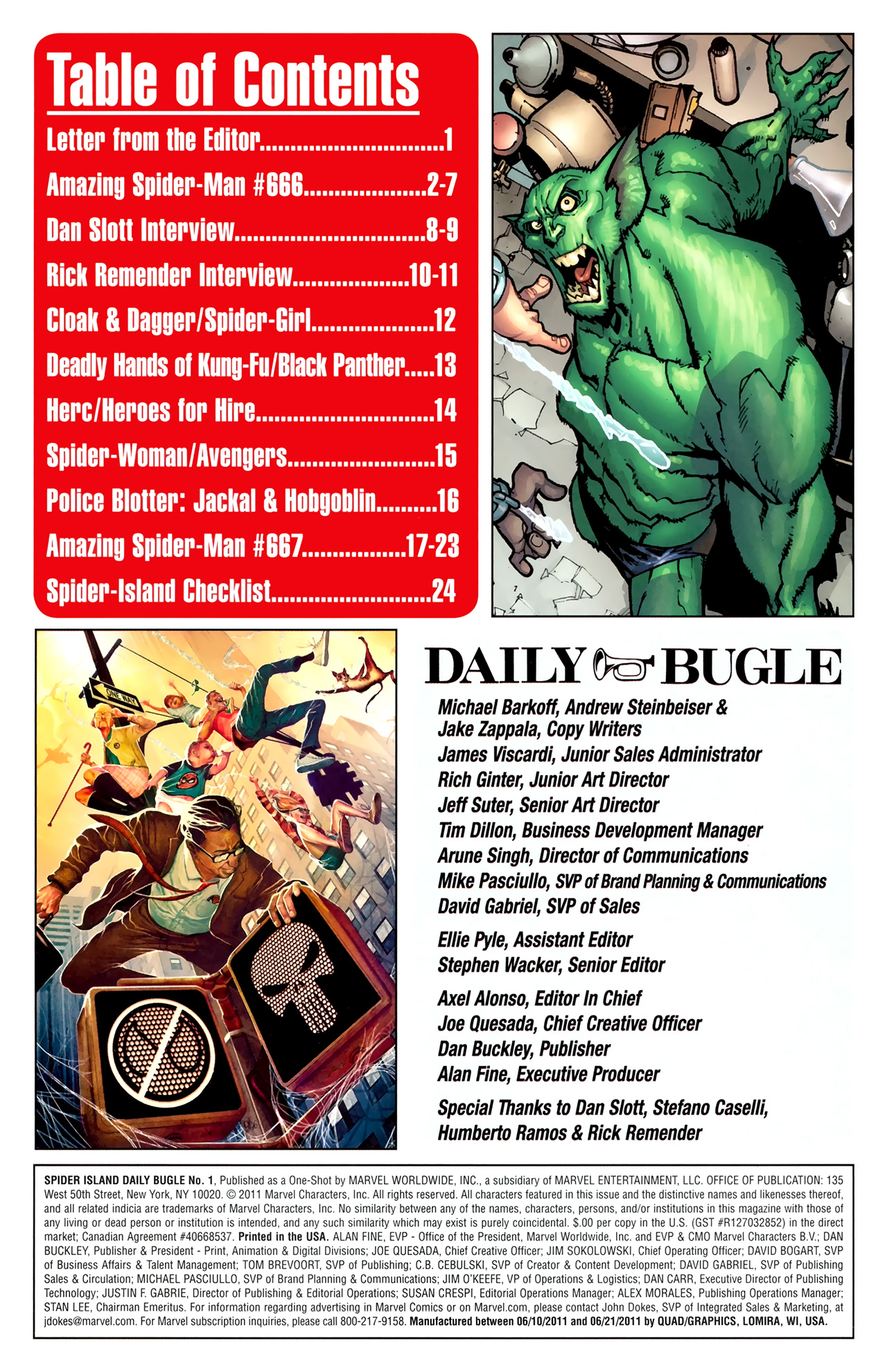 Read online Spider Island Daily Bugle comic -  Issue # Full - 2