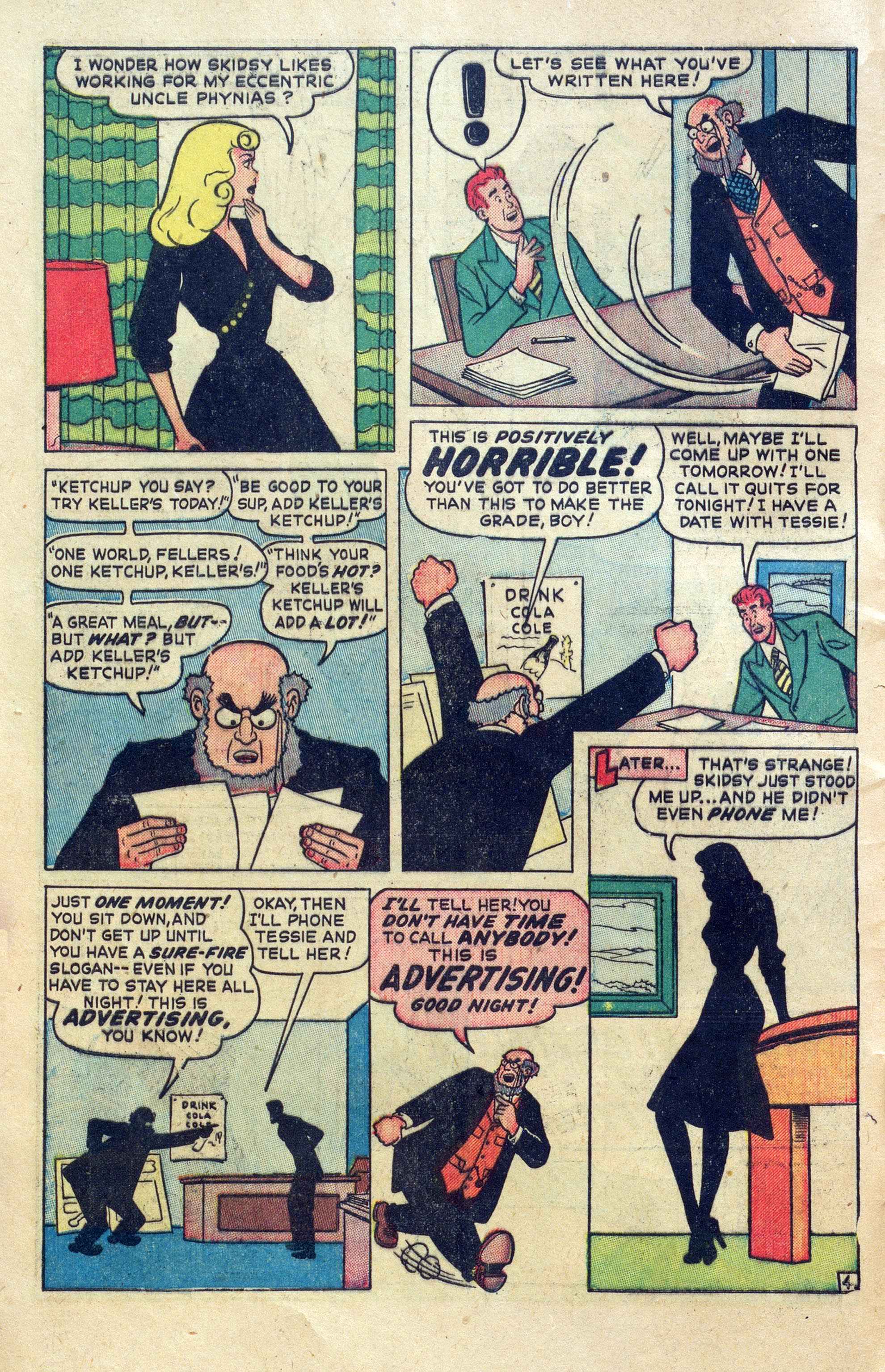 Read online Tessie the Typist comic -  Issue #21 - 6