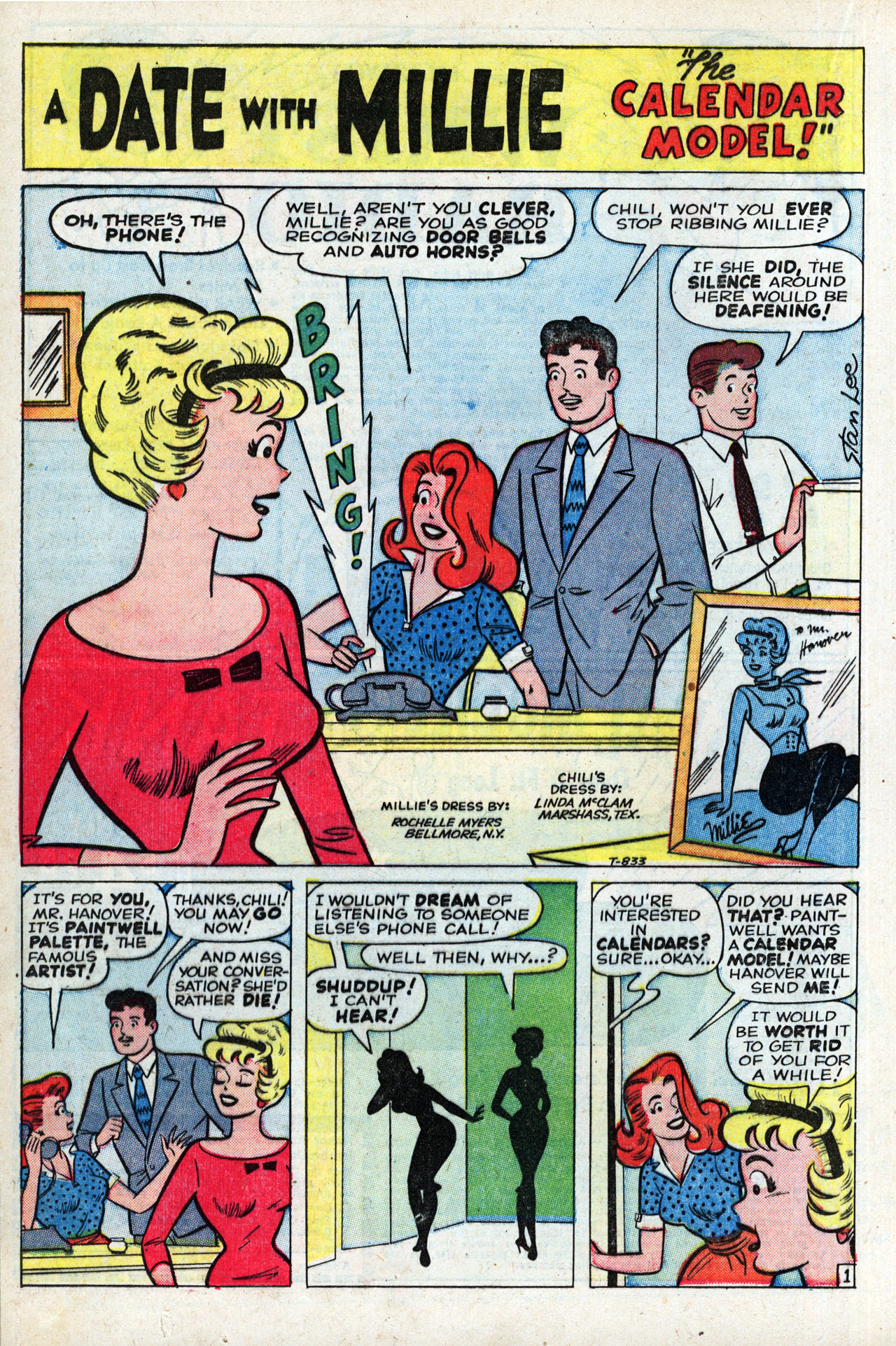 Read online A Date with Millie (1959) comic -  Issue #6 - 20