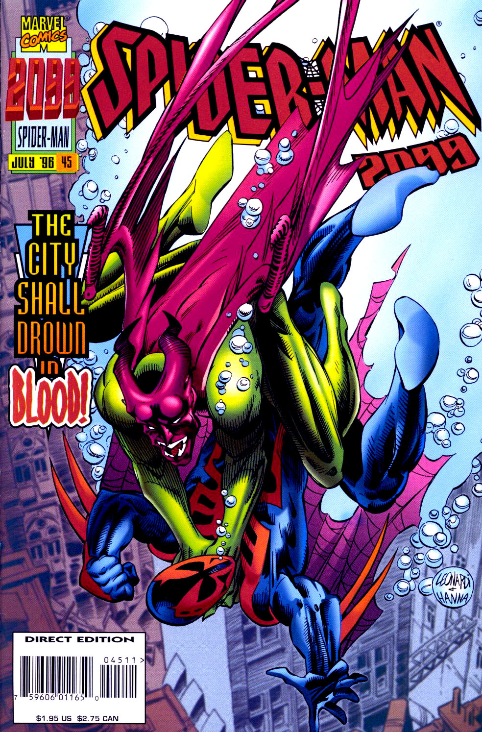 Spider-Man 2099 (1992) issue 45 - Page 1