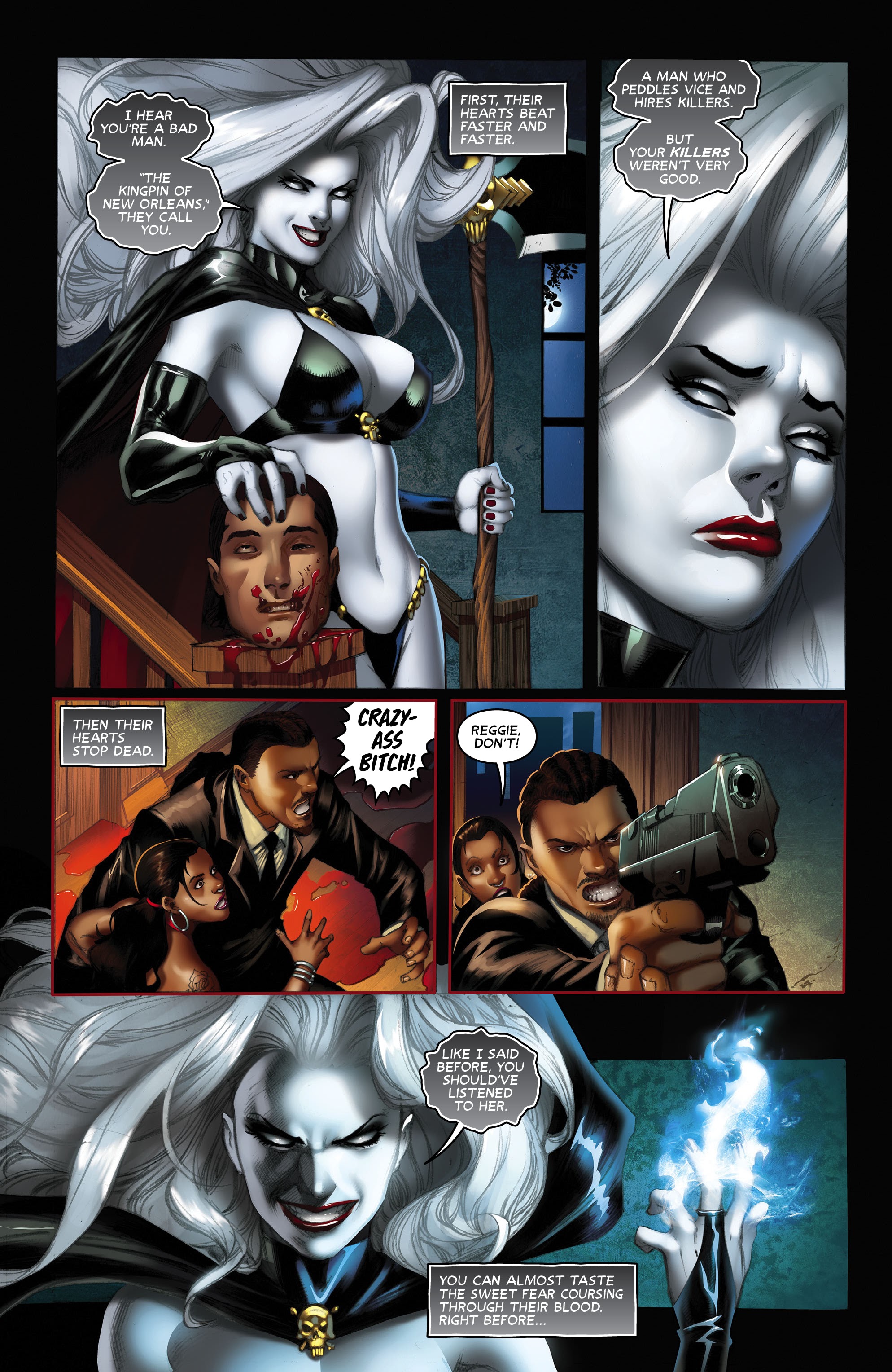 Read online Lady Death: Malevolent Decimation comic -  Issue # Full - 10