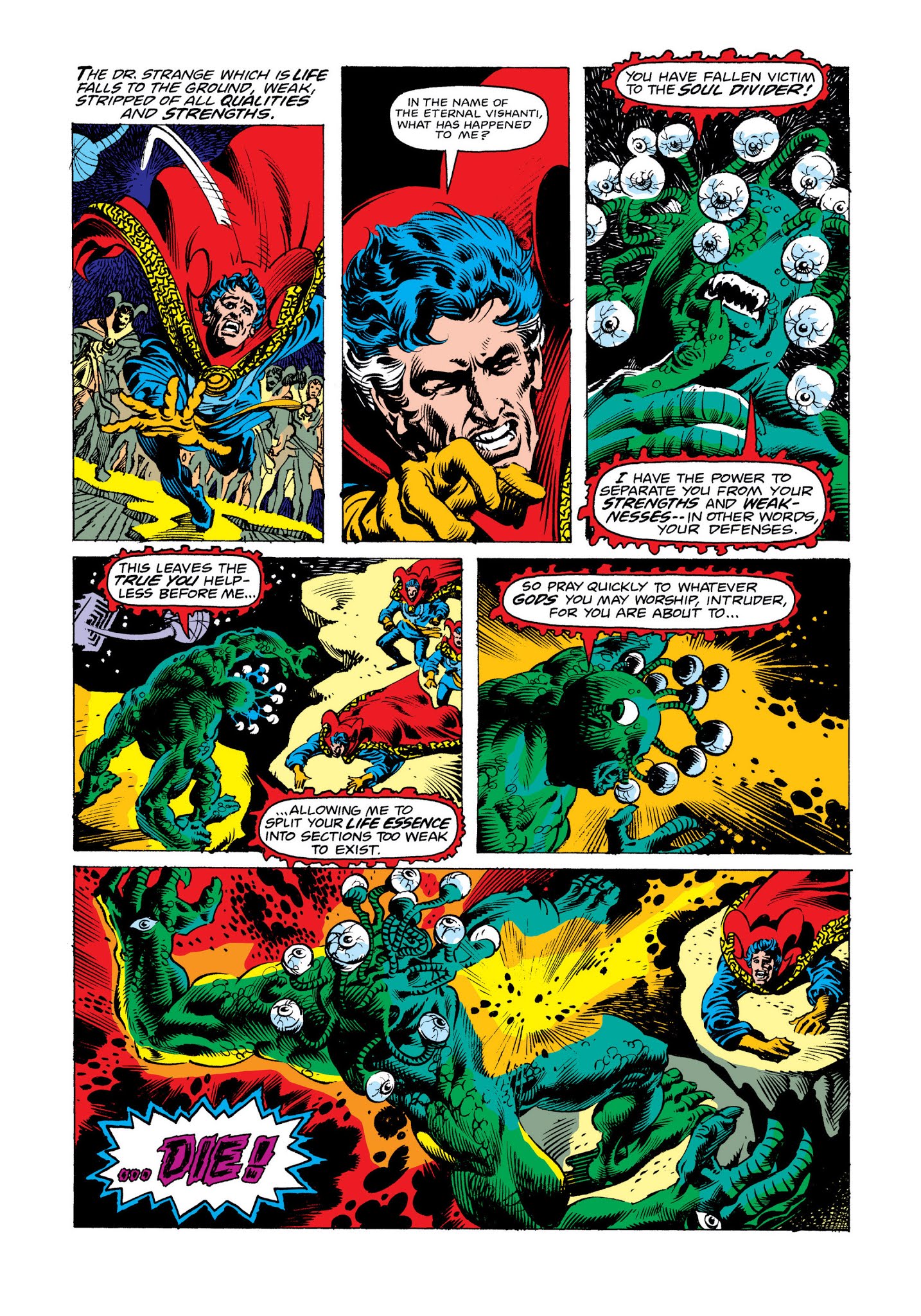 Read online Marvel Masterworks: Doctor Strange comic -  Issue # TPB 7 (Part 1) - 35
