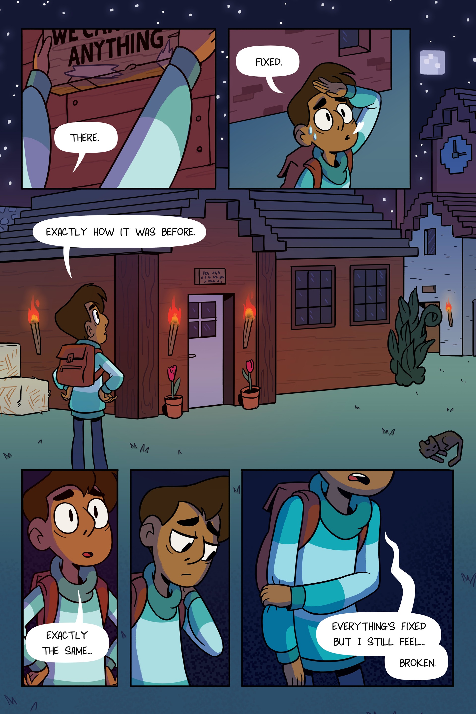 Read online Minecraft: Open World – Into the Nether comic -  Issue # TPB - 31