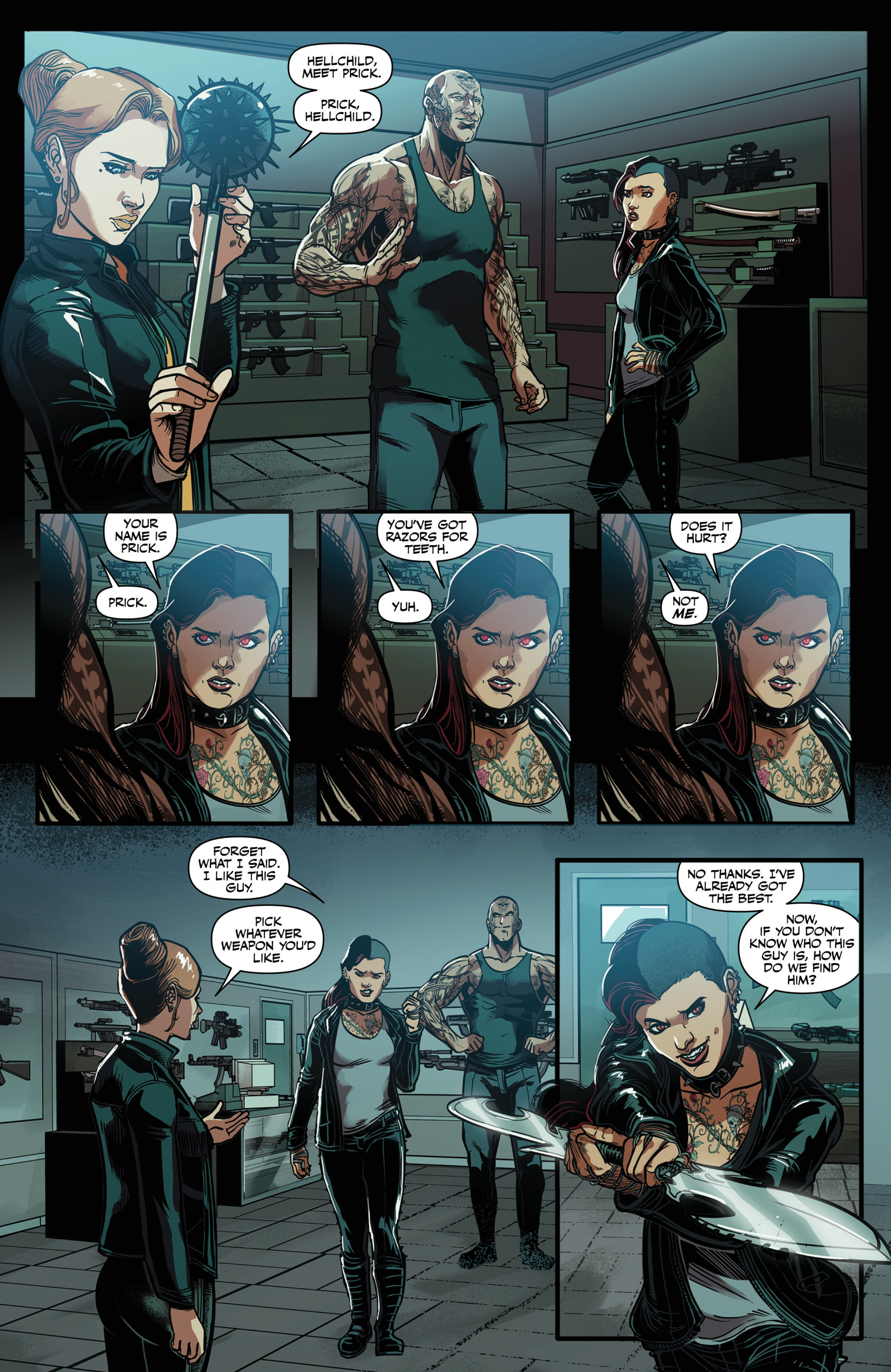 Read online Hellchild: The Unholy comic -  Issue #2 - 11