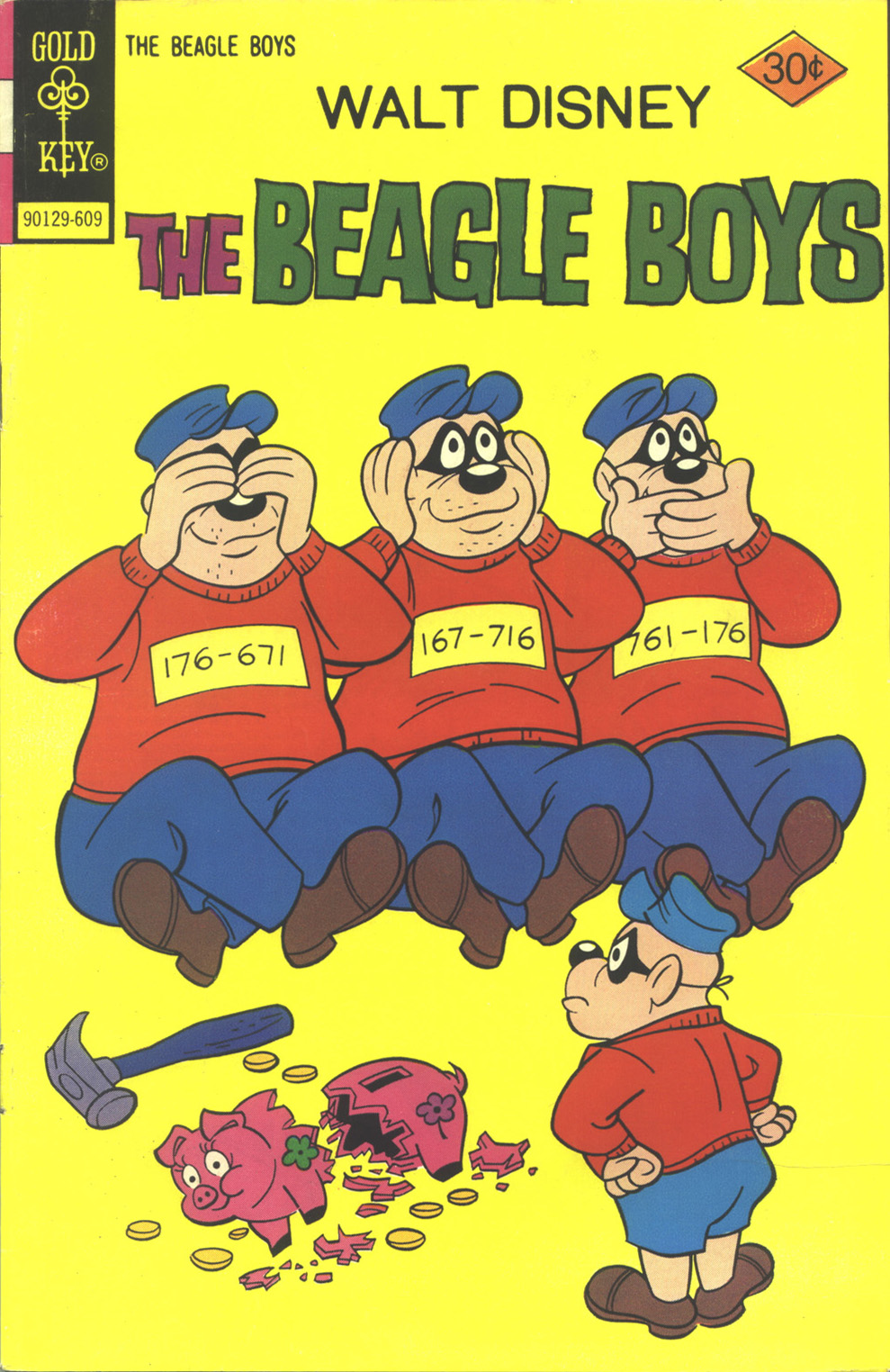 Read online Walt Disney THE BEAGLE BOYS comic -  Issue #31 - 1