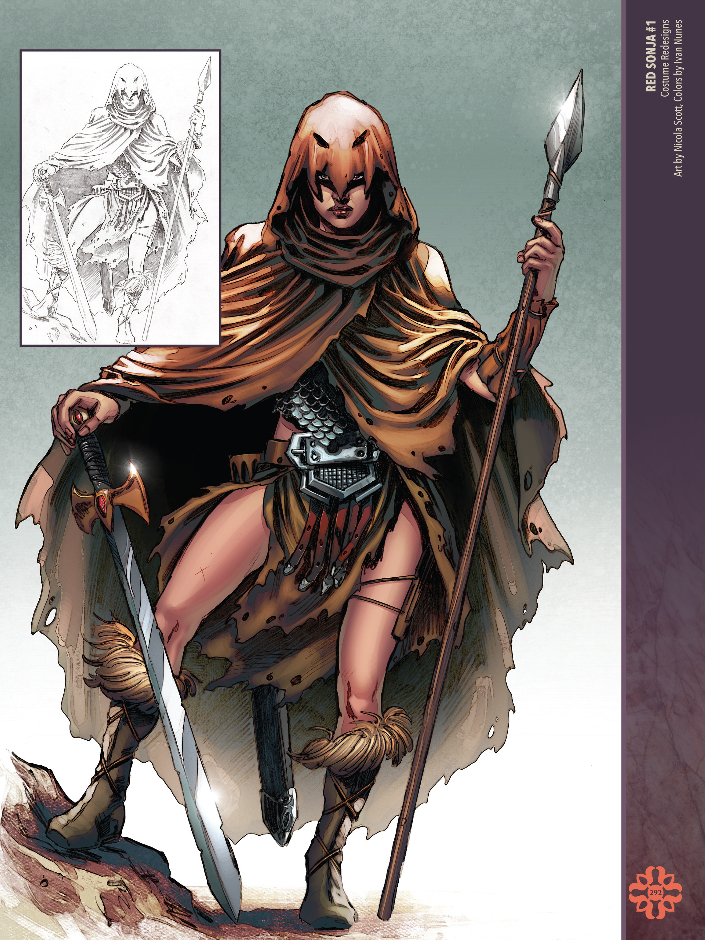 Read online The Art of Red Sonja comic -  Issue # TPB 2 (Part 3) - 93