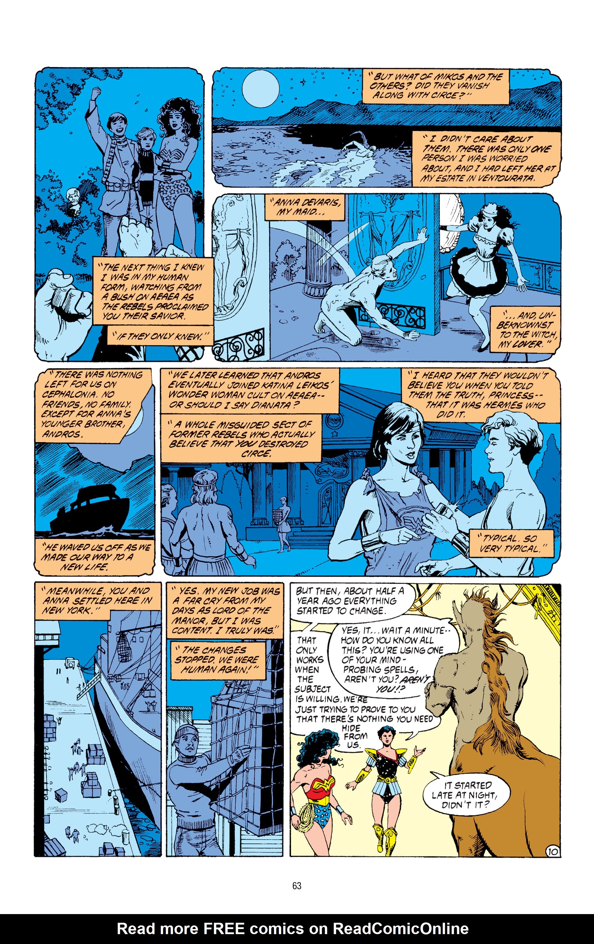 Read online Wonder Woman By George Pérez comic -  Issue # TPB 5 (Part 1) - 62