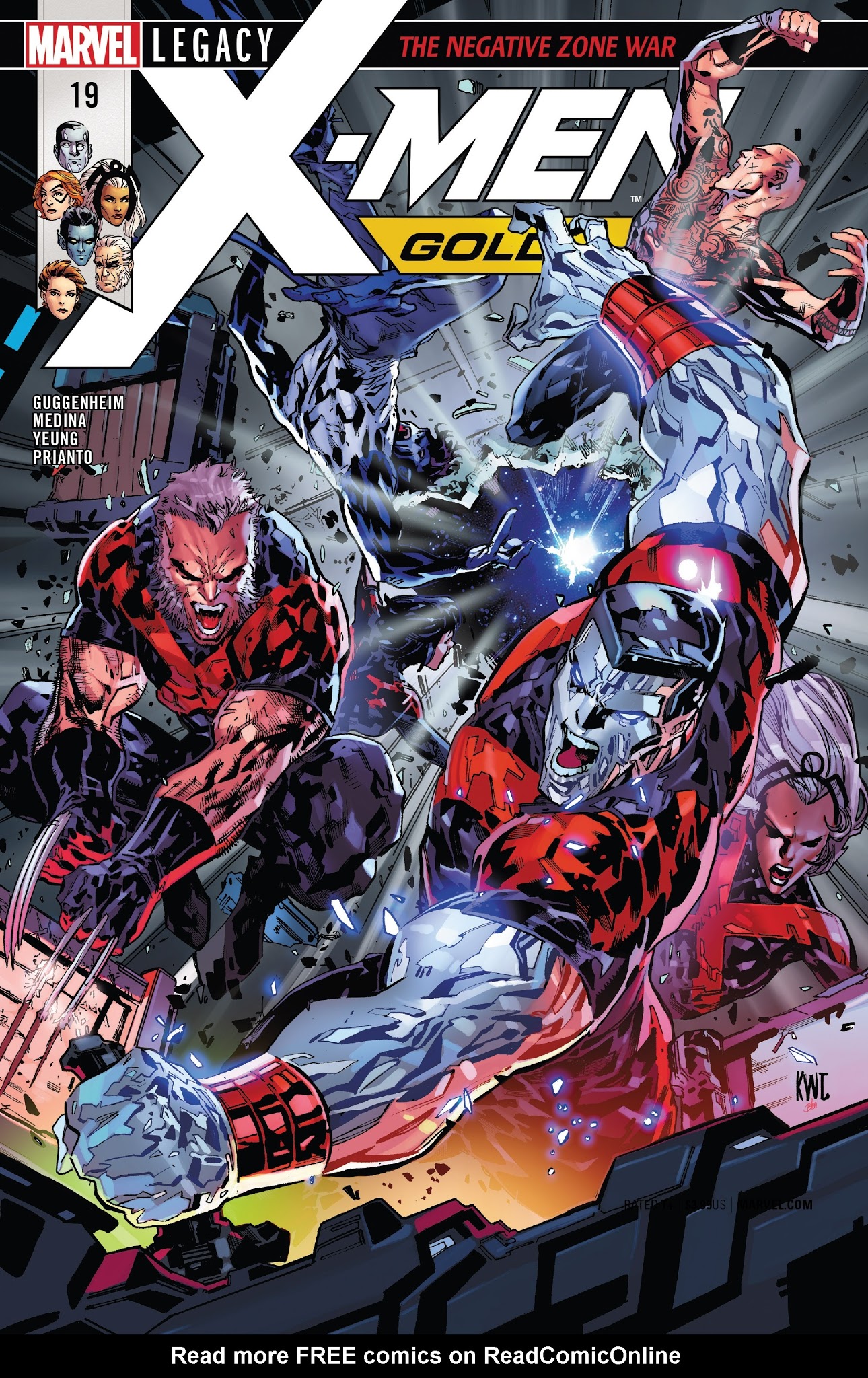 Read online X-Men: Gold comic -  Issue #19 - 1