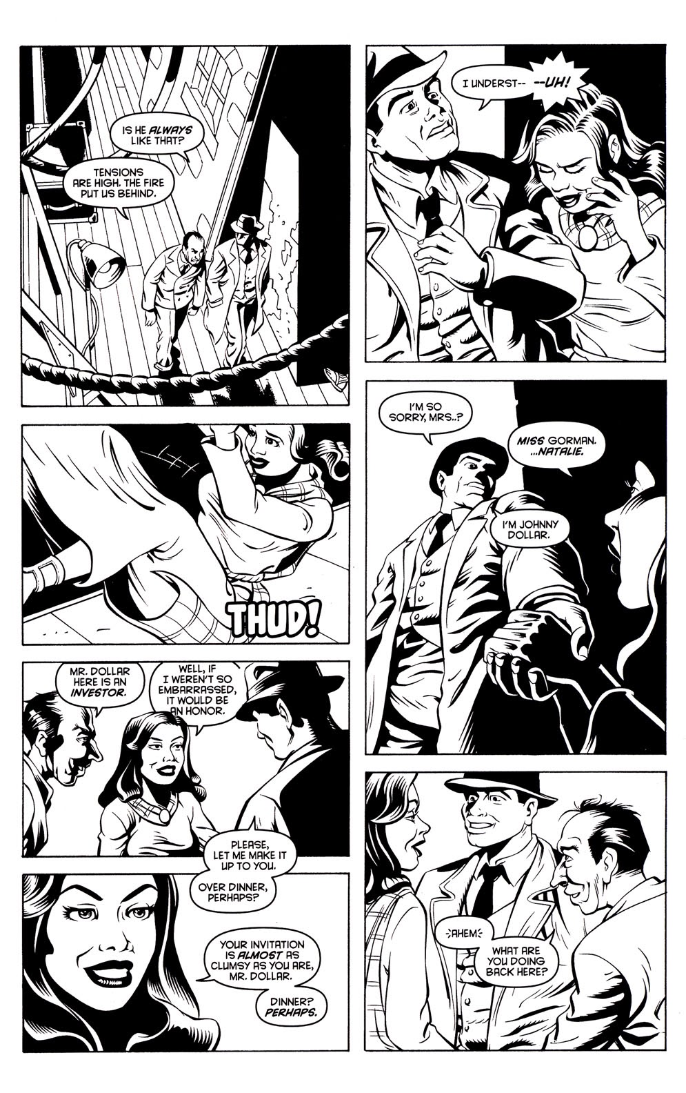 Read online Moonstone Noir: Johnny Dollar comic -  Issue # Full - 9