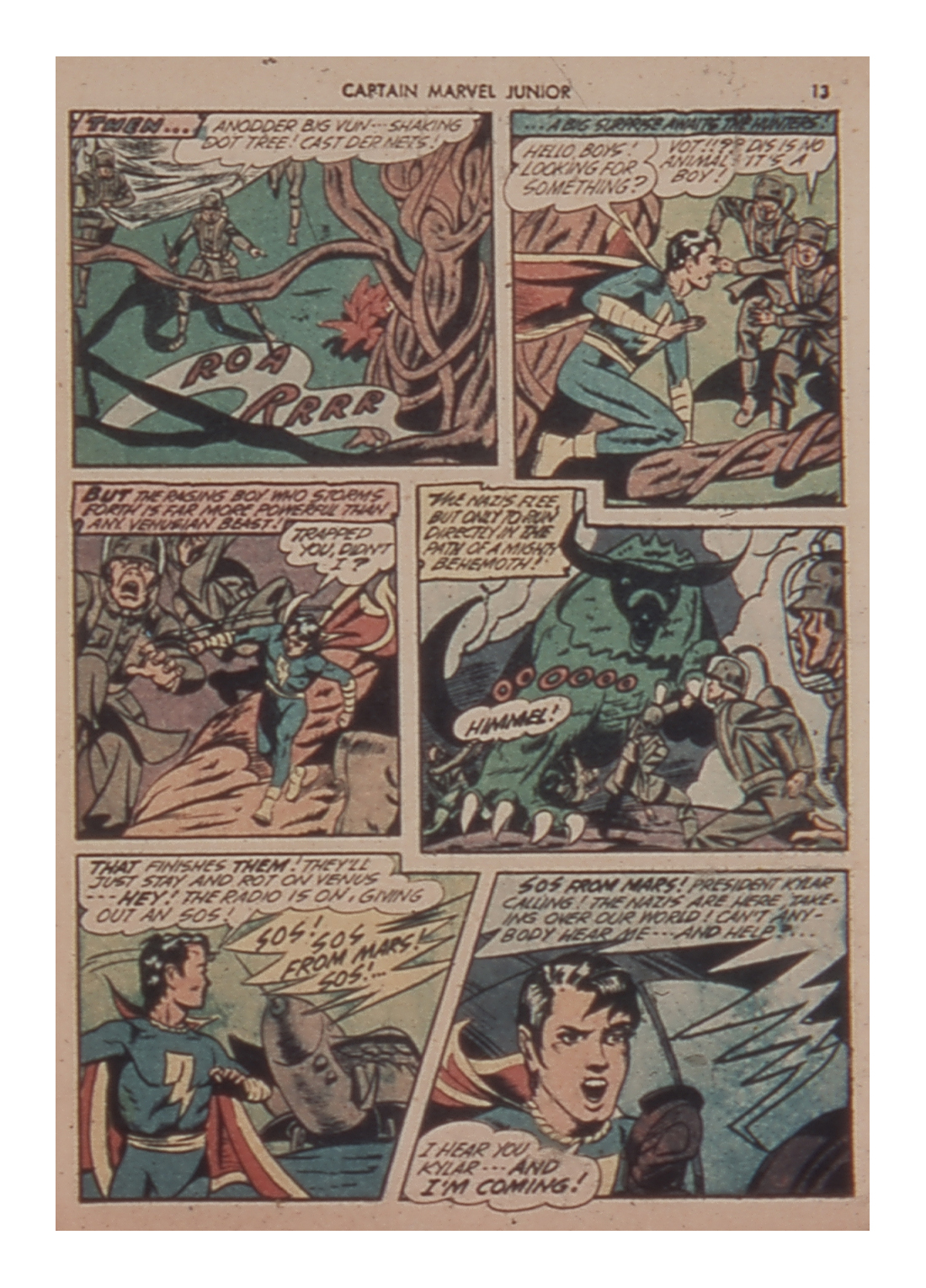 Read online Captain Marvel, Jr. comic -  Issue #10 - 14