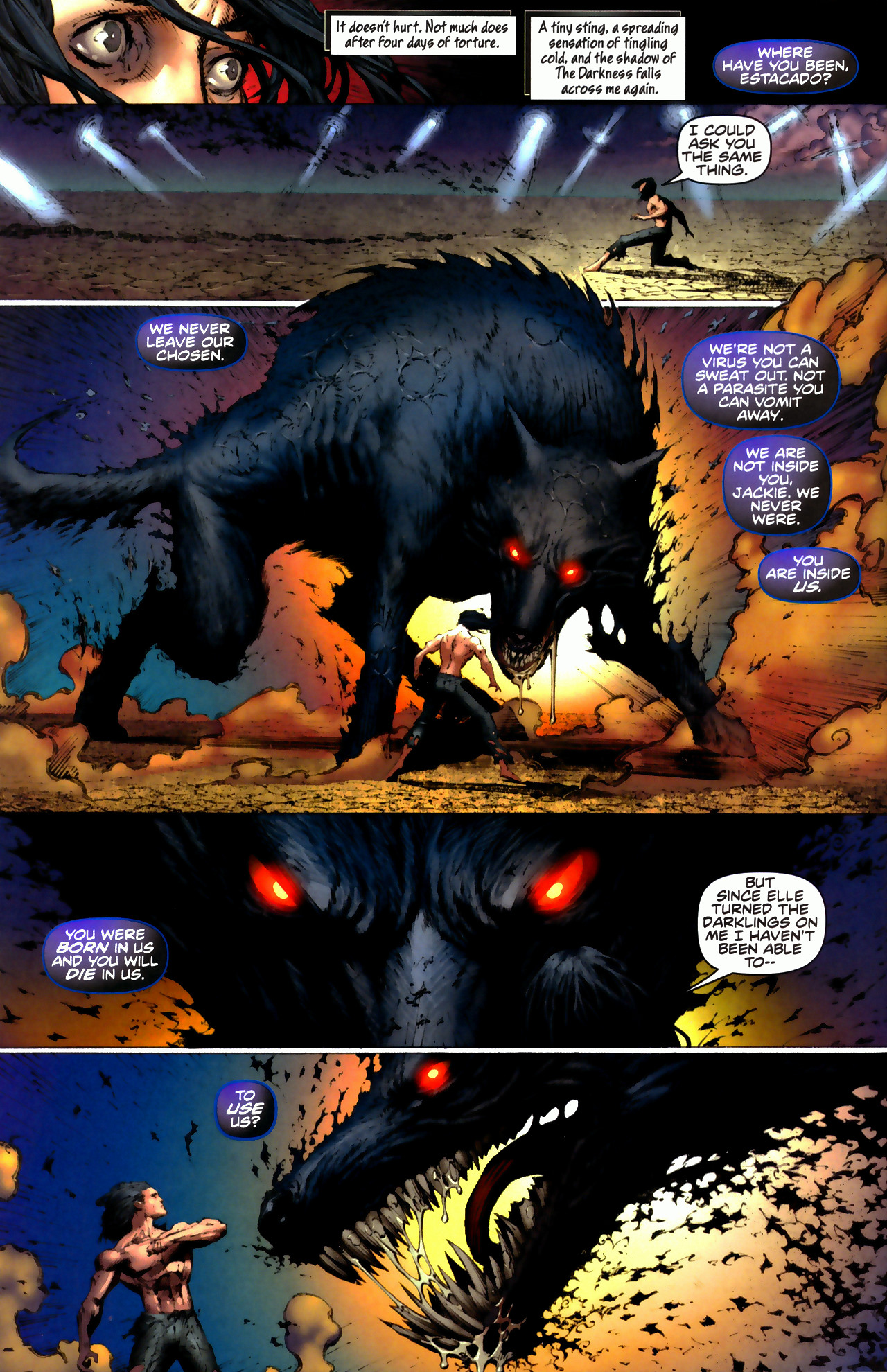 Read online The Darkness (2007) comic -  Issue #4 - 12