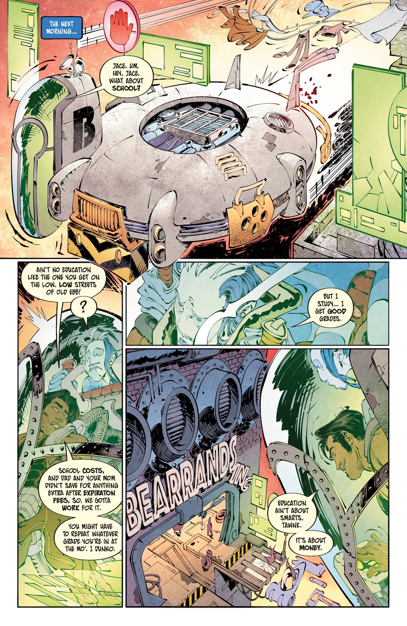 Read online Errand Boys comic -  Issue #1 - 17