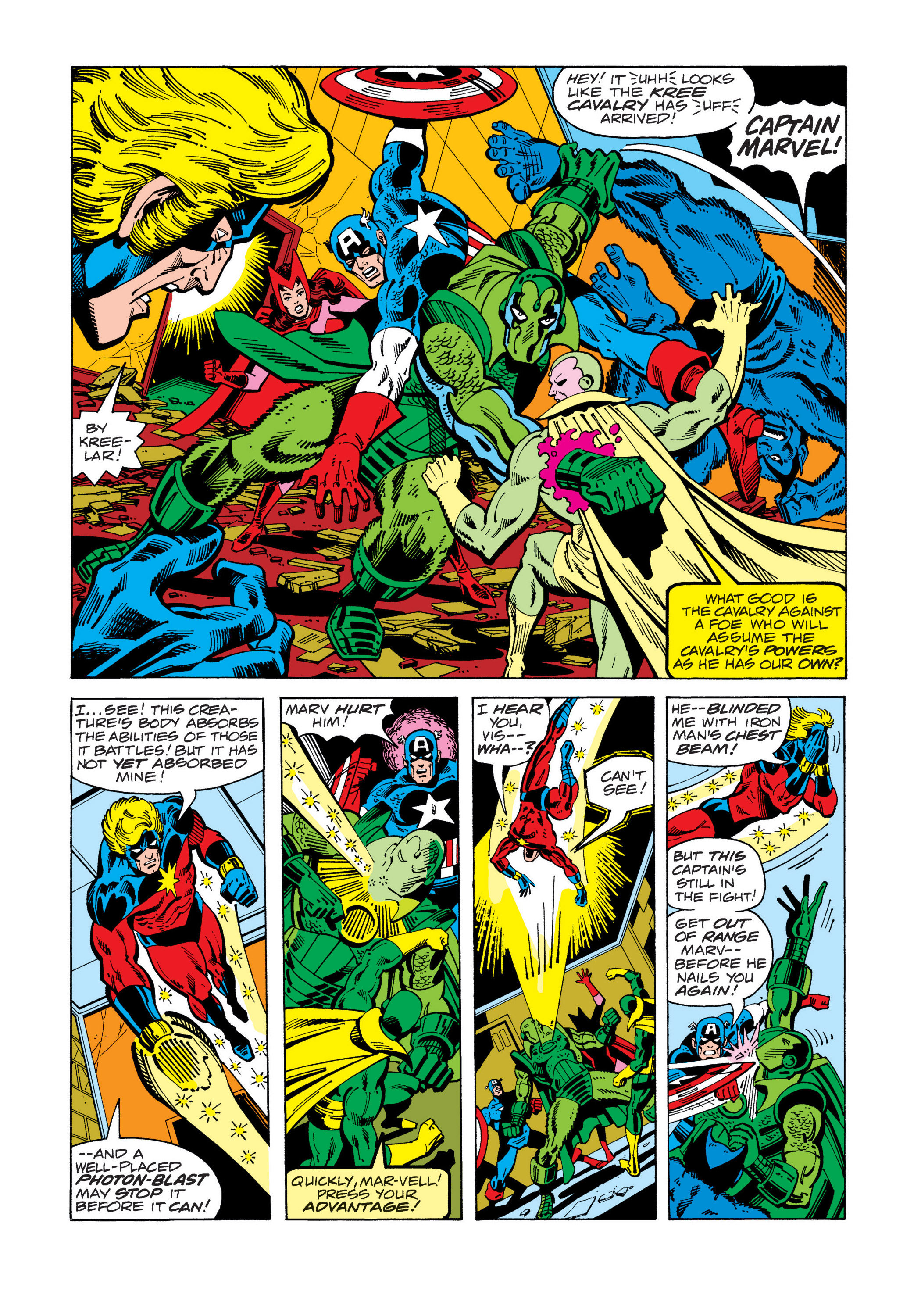 Read online Marvel Masterworks: Captain Marvel comic -  Issue # TPB 5 (Part 1) - 77